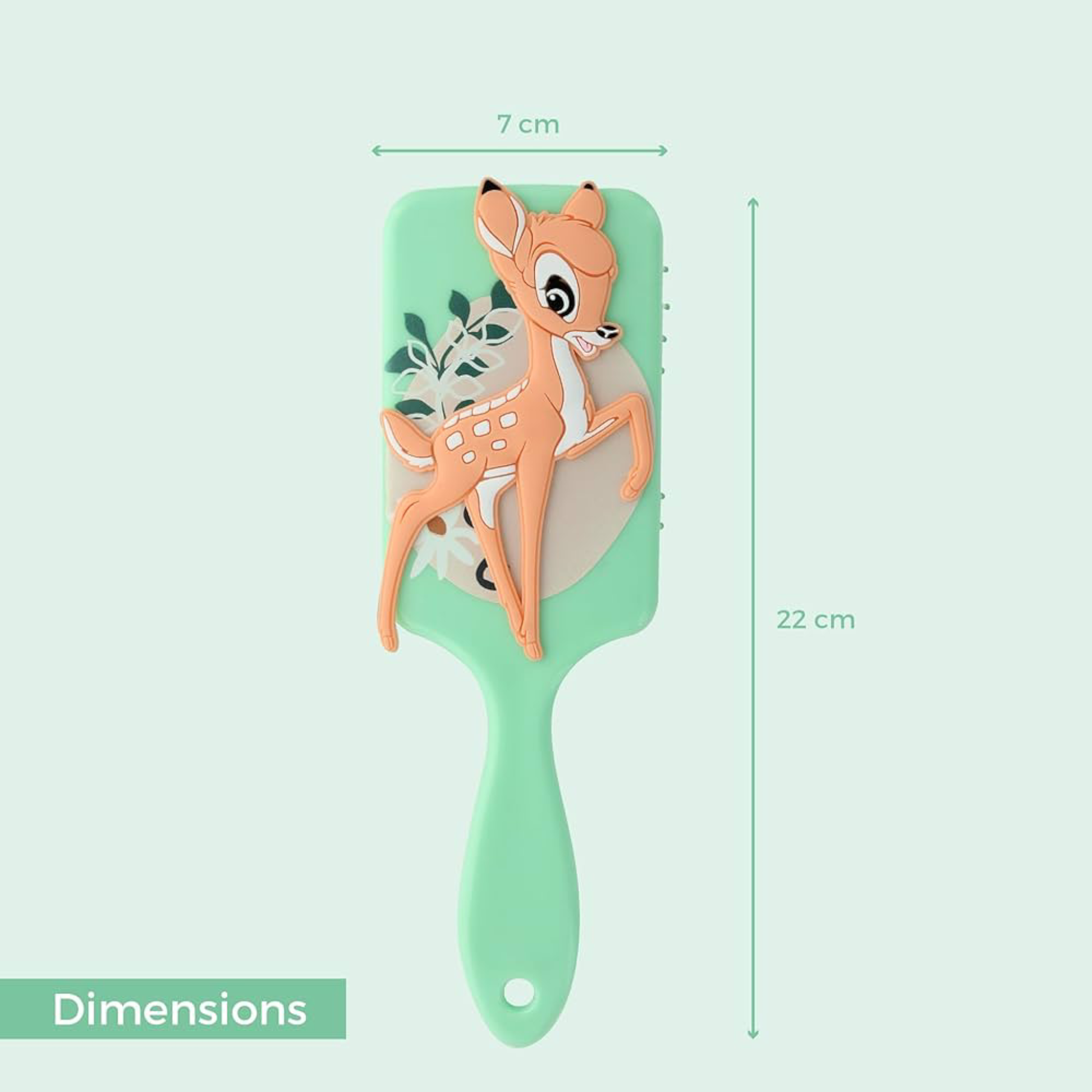Brosse à cheveux 3D en silicone - Bambi - Disney - ABC Hispania J'M T Créa