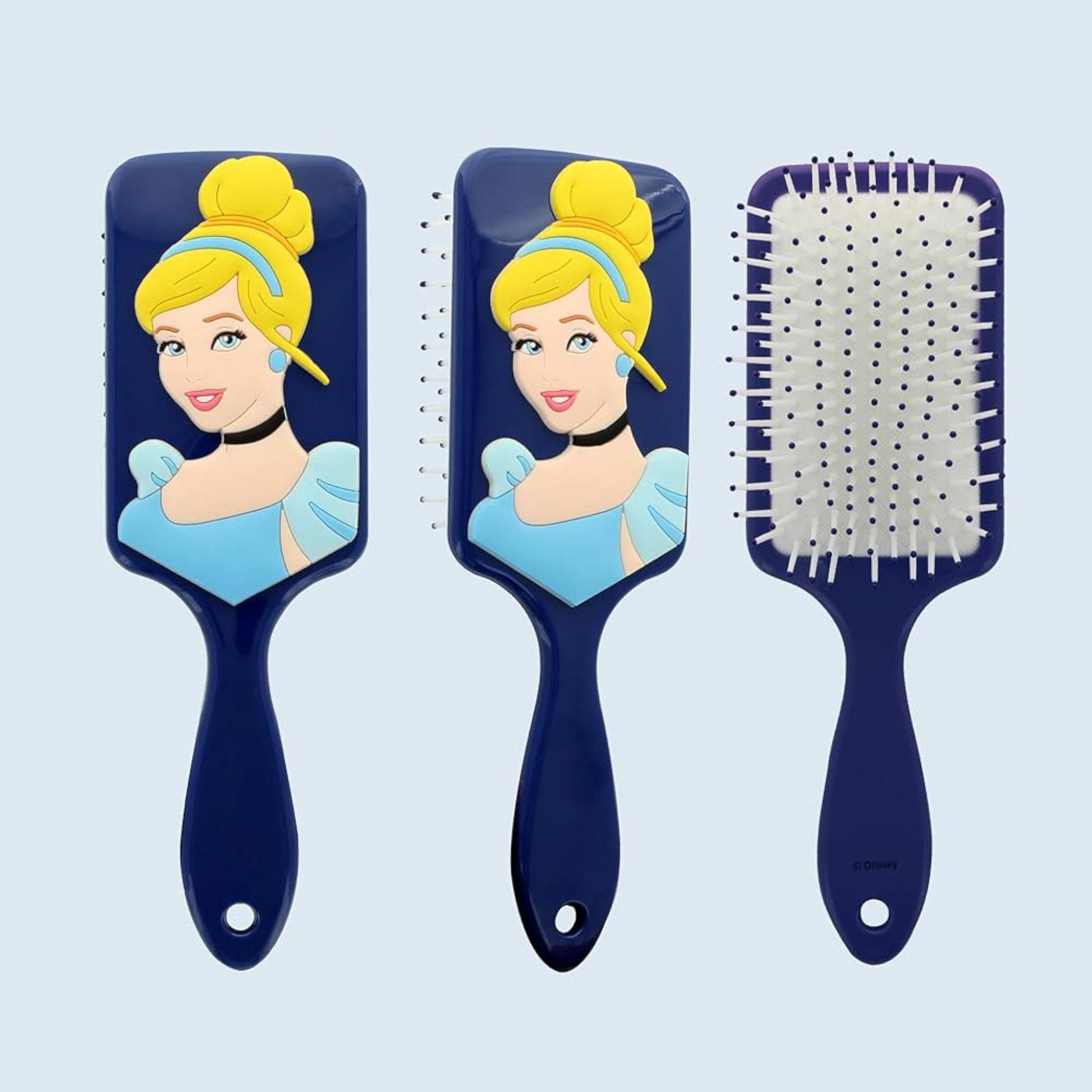 Brosse à cheveux 3D en silicone - Cendrillon - Disney - ABC Hispania J'M T Créa