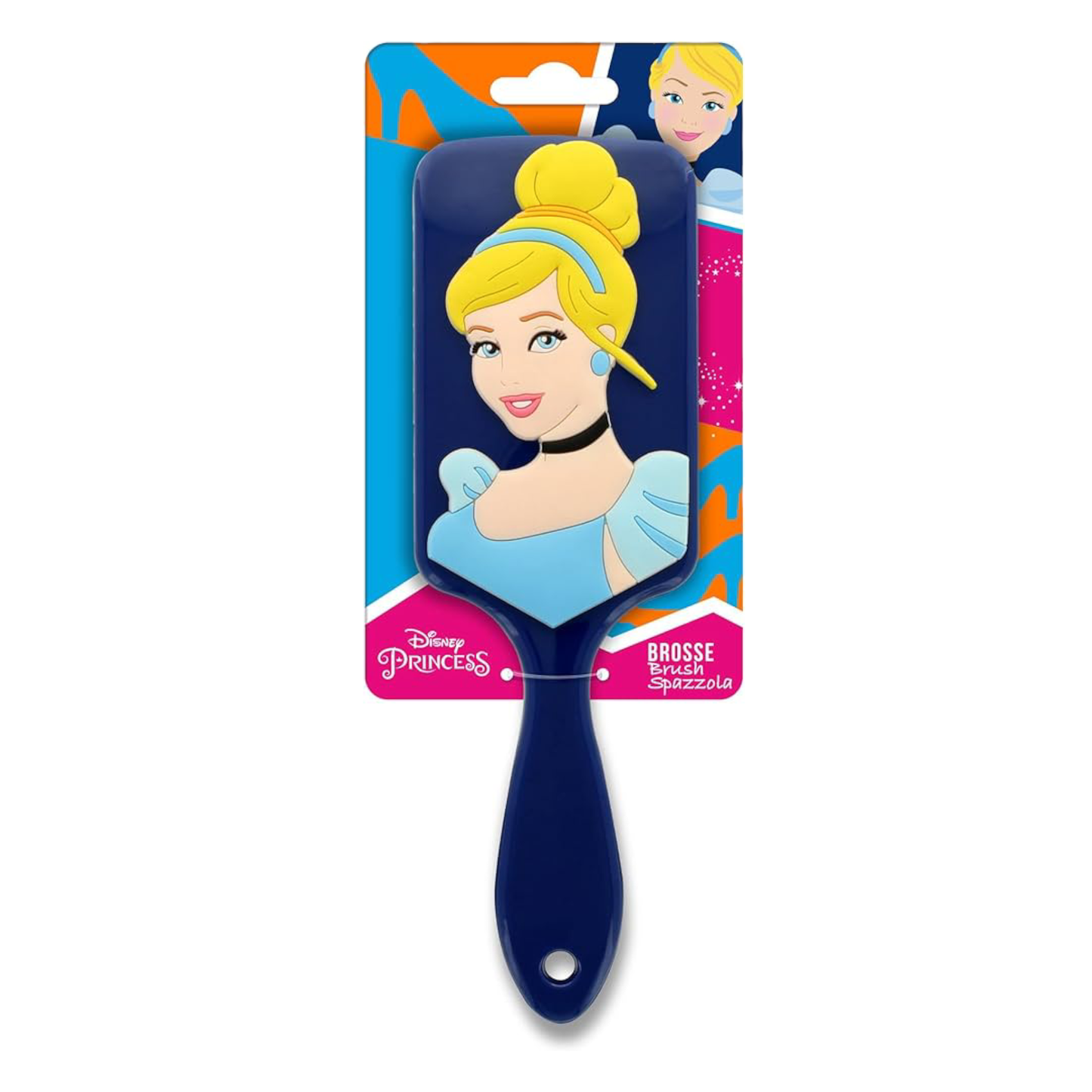 Brosse à cheveux 3D en silicone - Cendrillon - Disney - ABC Hispania J'M T Créa