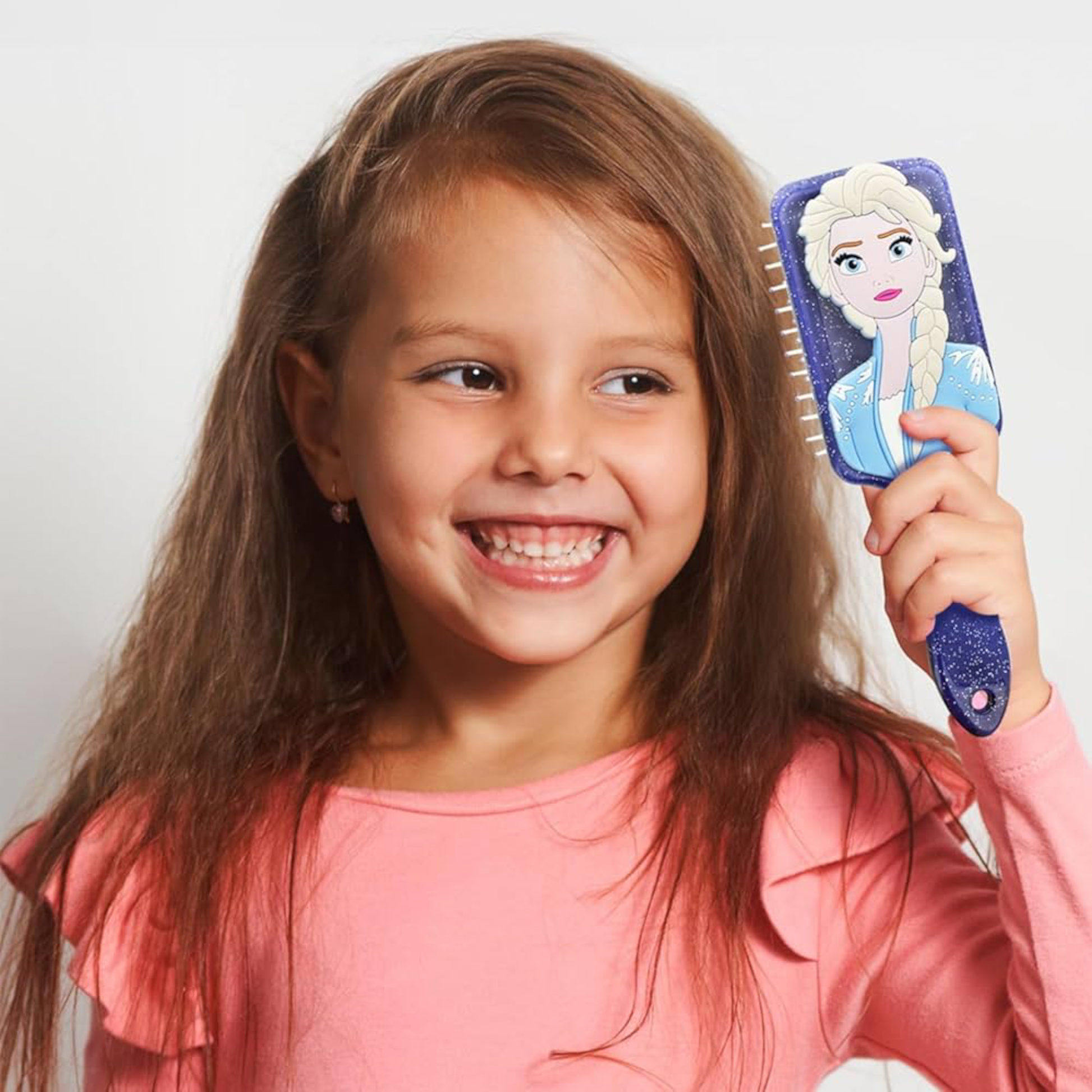 Brosse à cheveux 3D en silicone - Elsa - La reine des neiges - Disney - ABC Hispania J'M T Créa