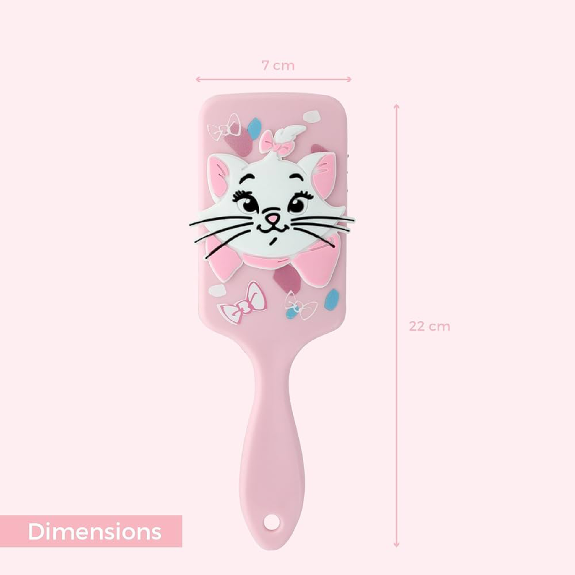 Brosse à cheveux 3D en silicone - Marie - Les Aristochats - Disney - ABC Hispania J'M T Créa