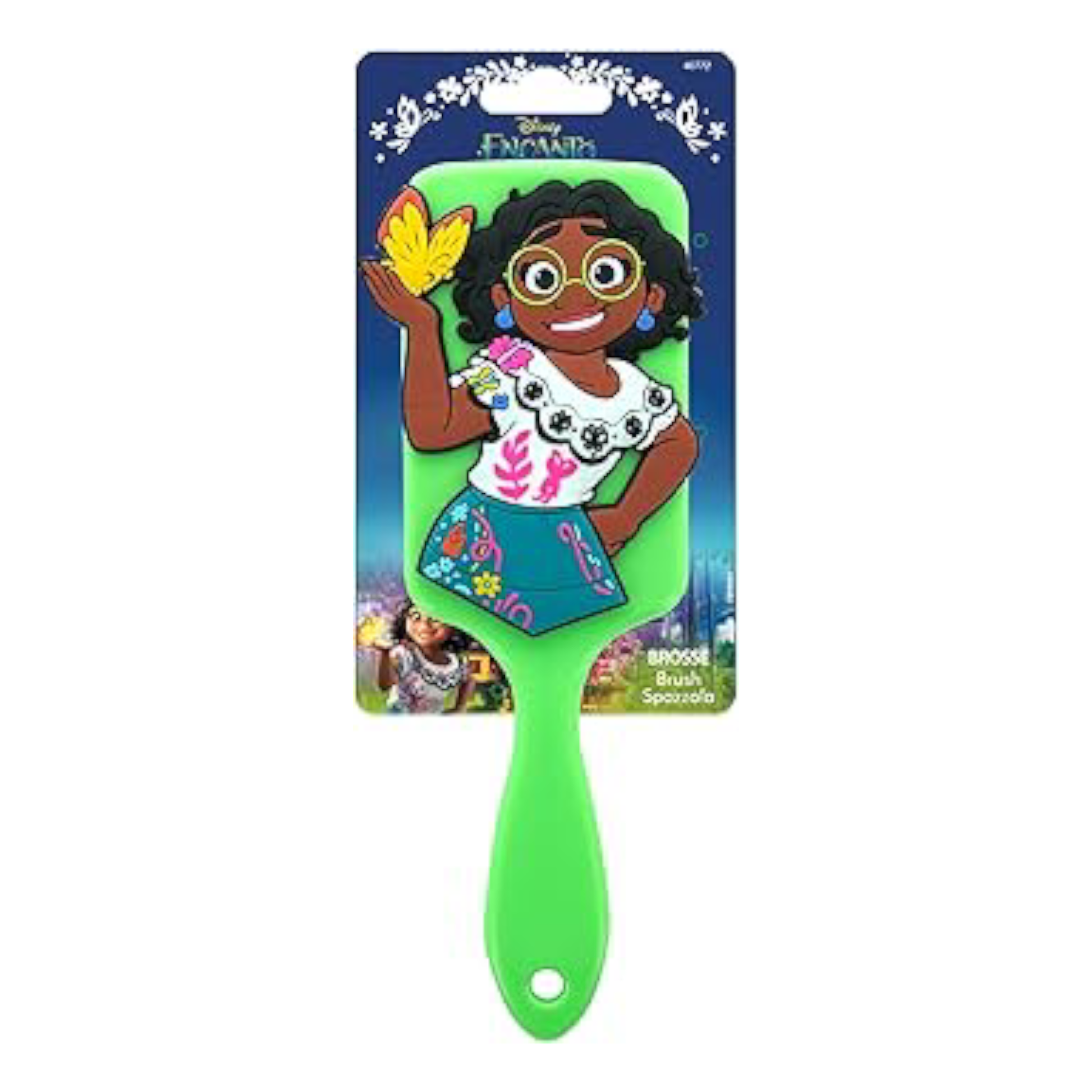 Brosse à cheveux 3D en silicone - Mirabel Madrigal - Encanto - Disney - ABC Hispania J'M T Crea