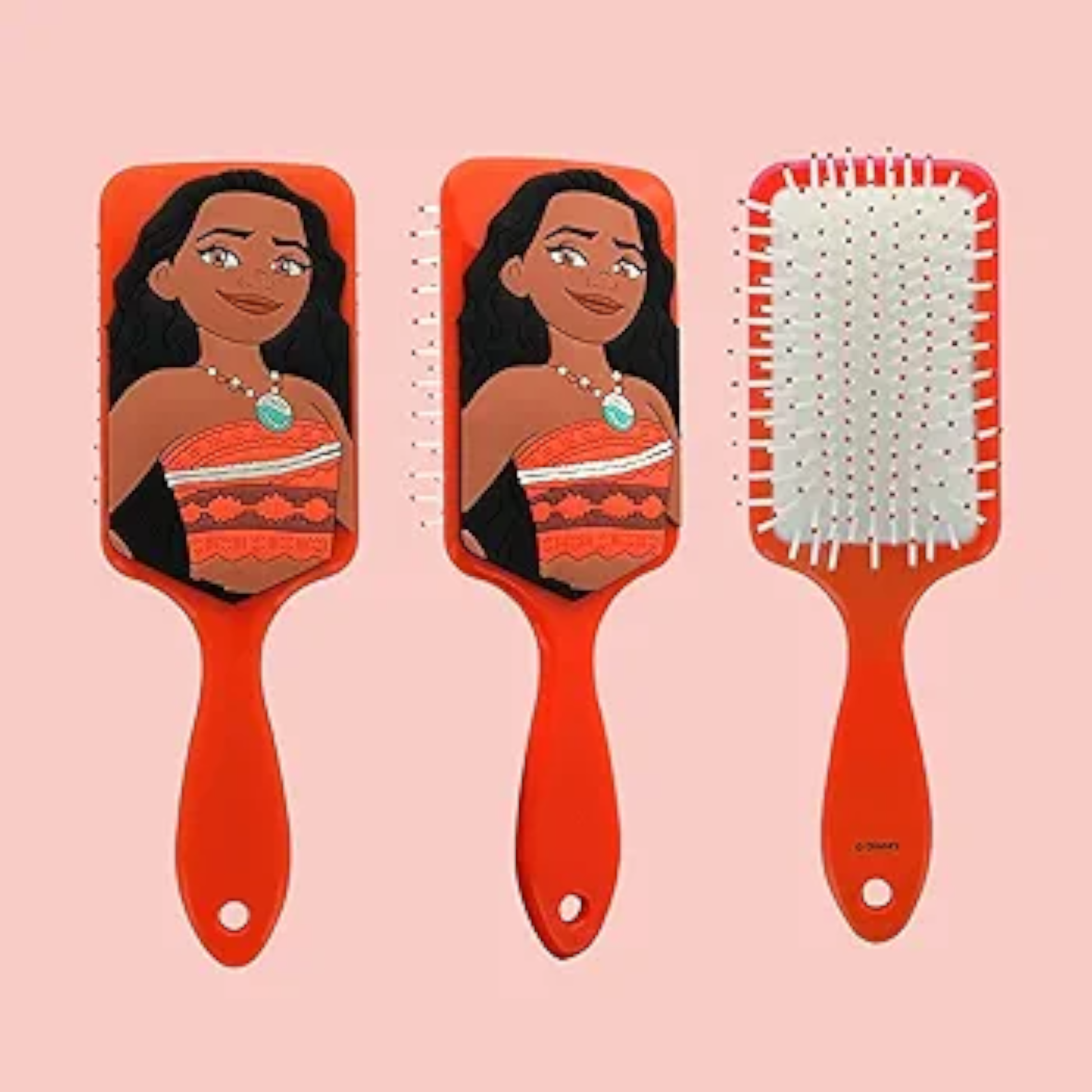 Brosse à cheveux 3D en silicone - Vaiana - Disney - ABC Hispania J'M T Créa
