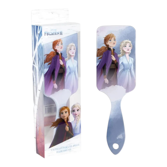 Brosse à cheveux rectangulaire - Elsa & Anna - Frozen II / La Reine des Neiges 2 - Disney J'M T Créa