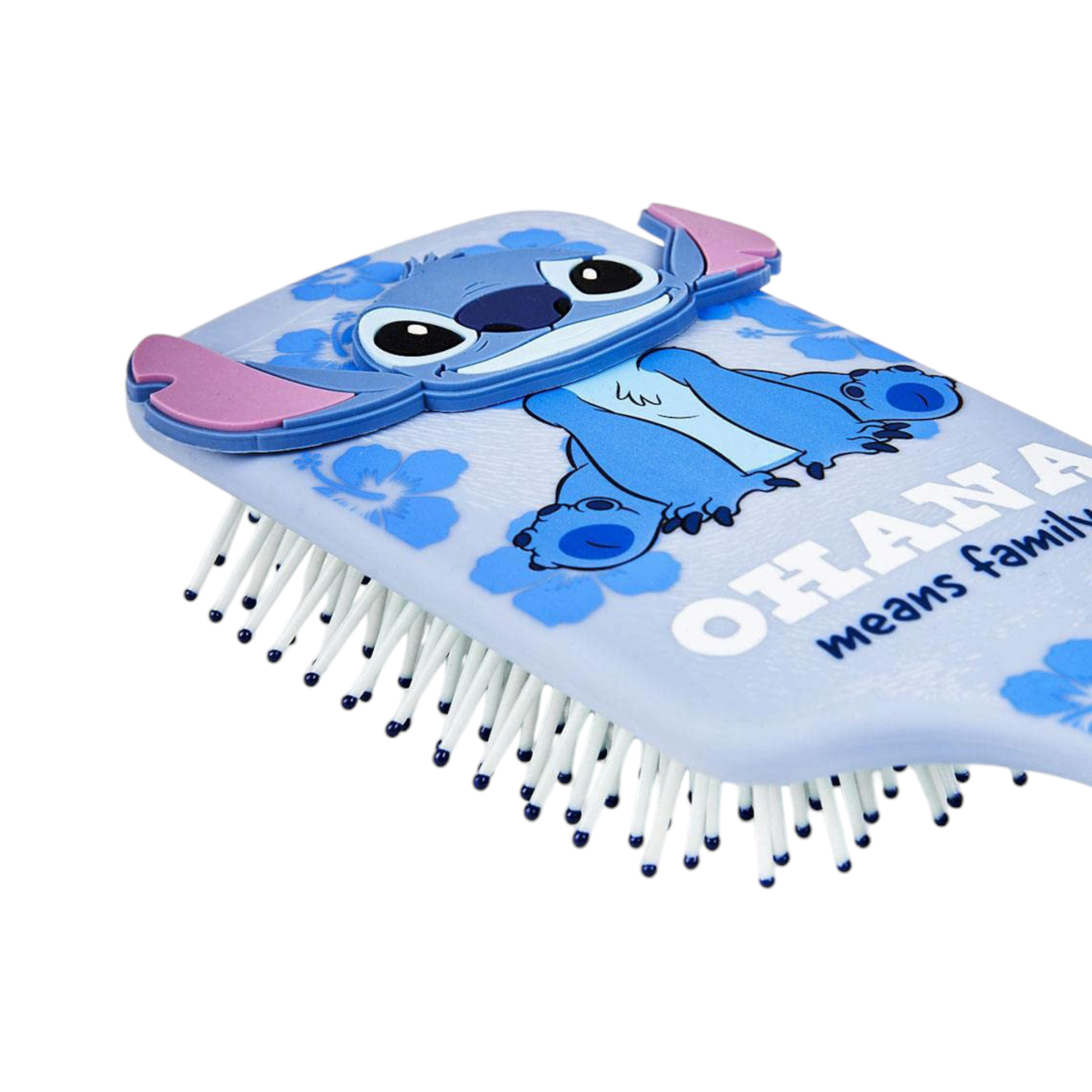 Brosse à cheveux rectangulaire - Stitch 3D - Disney J'M T Créa