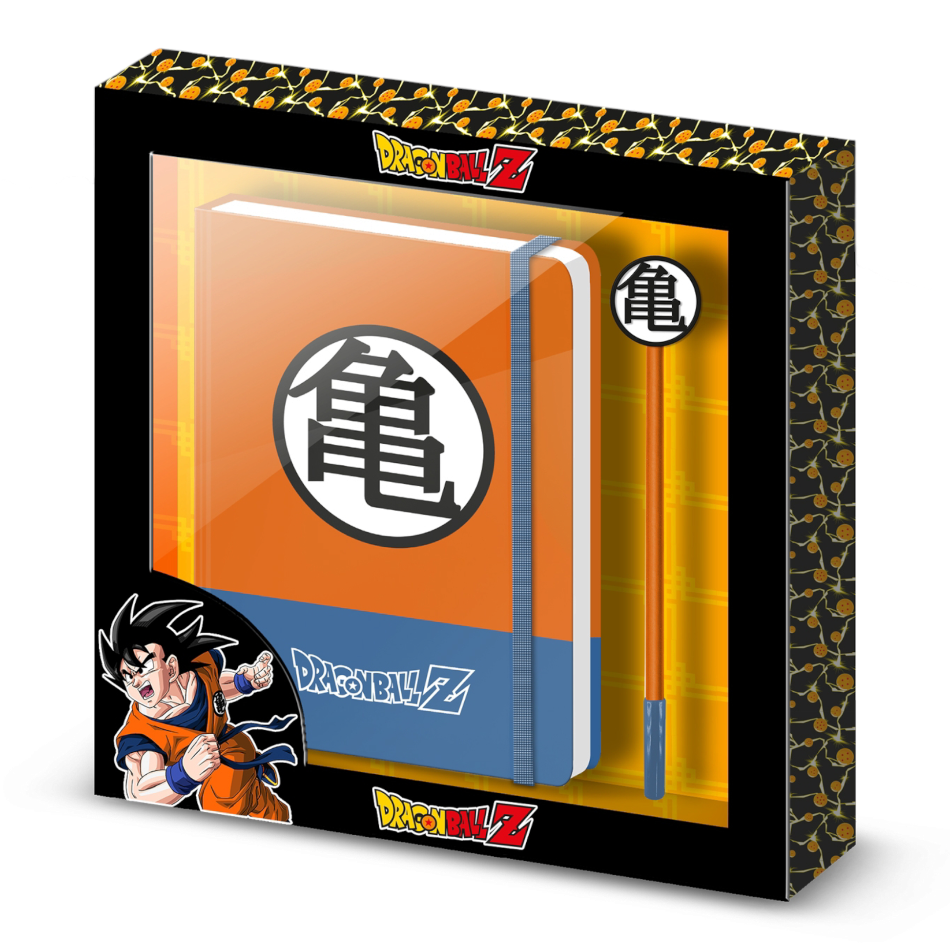 Coffret cadeau - Journal + stylo - Fashion Dragon Ball Symbol - DBZ Karactermania J'M T Créa