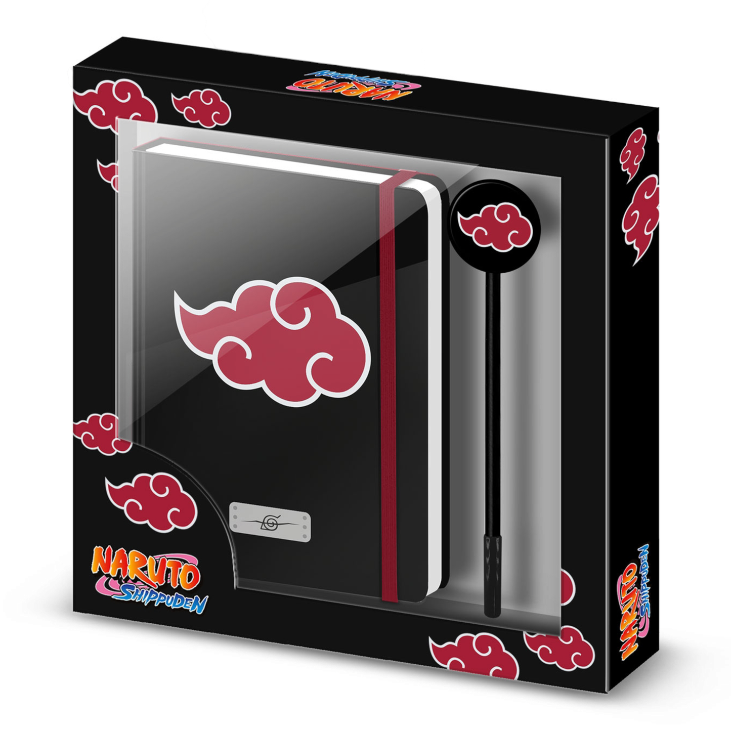 Coffret cadeau - Journal + stylo - Fashion Naruto Clouds - Karactermania J'M T Créa