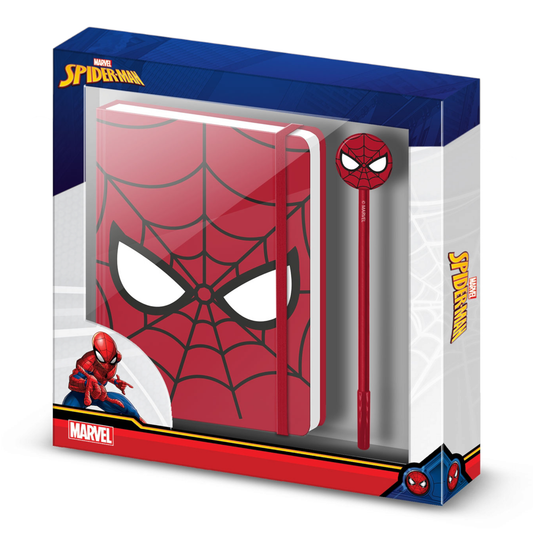 Coffret cadeau - Journal + stylo - Fashion Spiderman Chibi - Marvel - Karactermania J'M T Créa