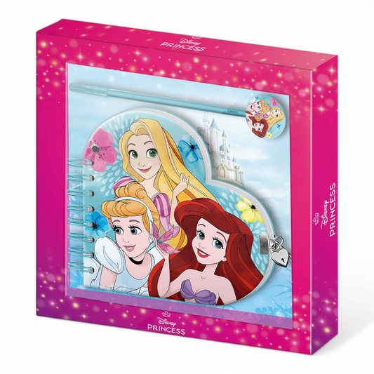 Coffret cadeau - Journal + stylo - Princesses - Disney - Karactermania J'M T Créa