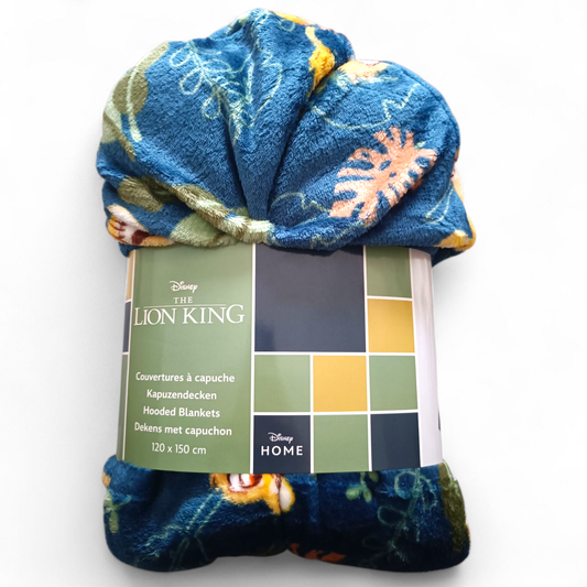 Couverture à capuche - 120x150 cm - Le Roi Lion - Disney J'M T Crea