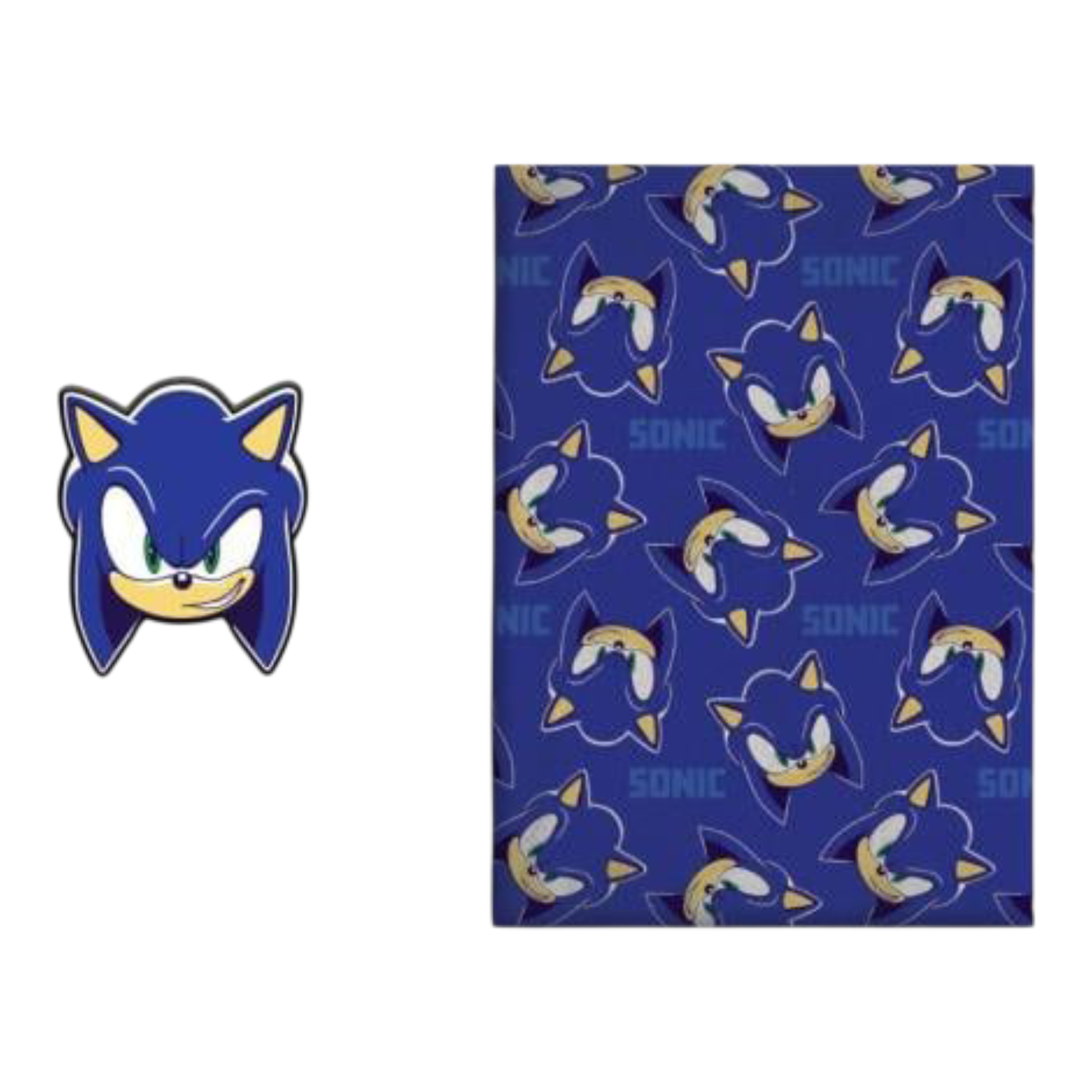 Couverture corail 100x140 cm + Coussin - Sonic J'M T Crea