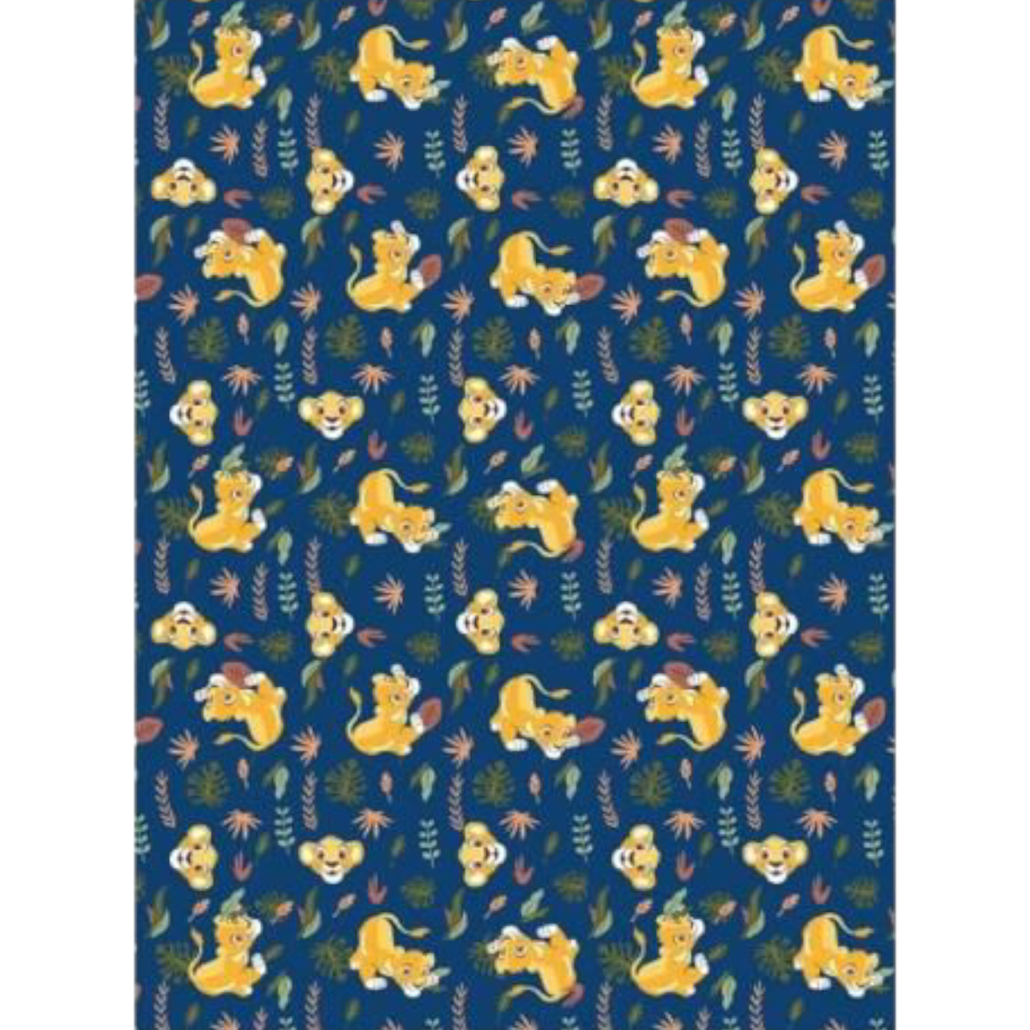 Couverture Flanelle - Plaid 110x150 cm - Le Roi Lion - Disney J'M T Crea