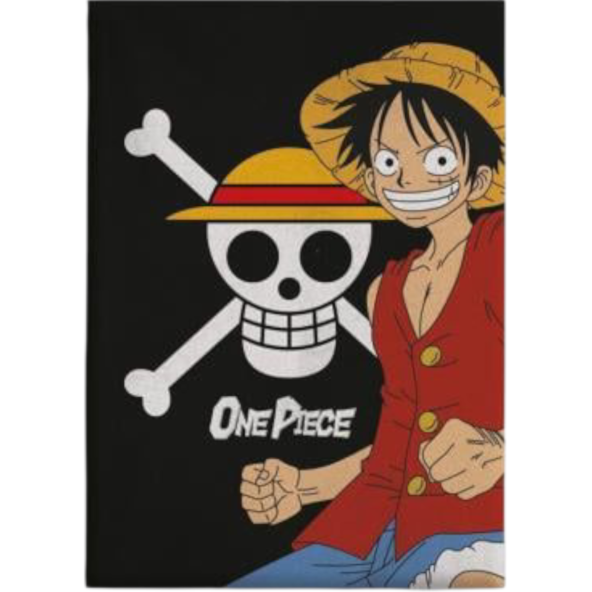 Couverture Flanelle - Plaid 110x150 cm - Luffy - One Piece J'M T Crea