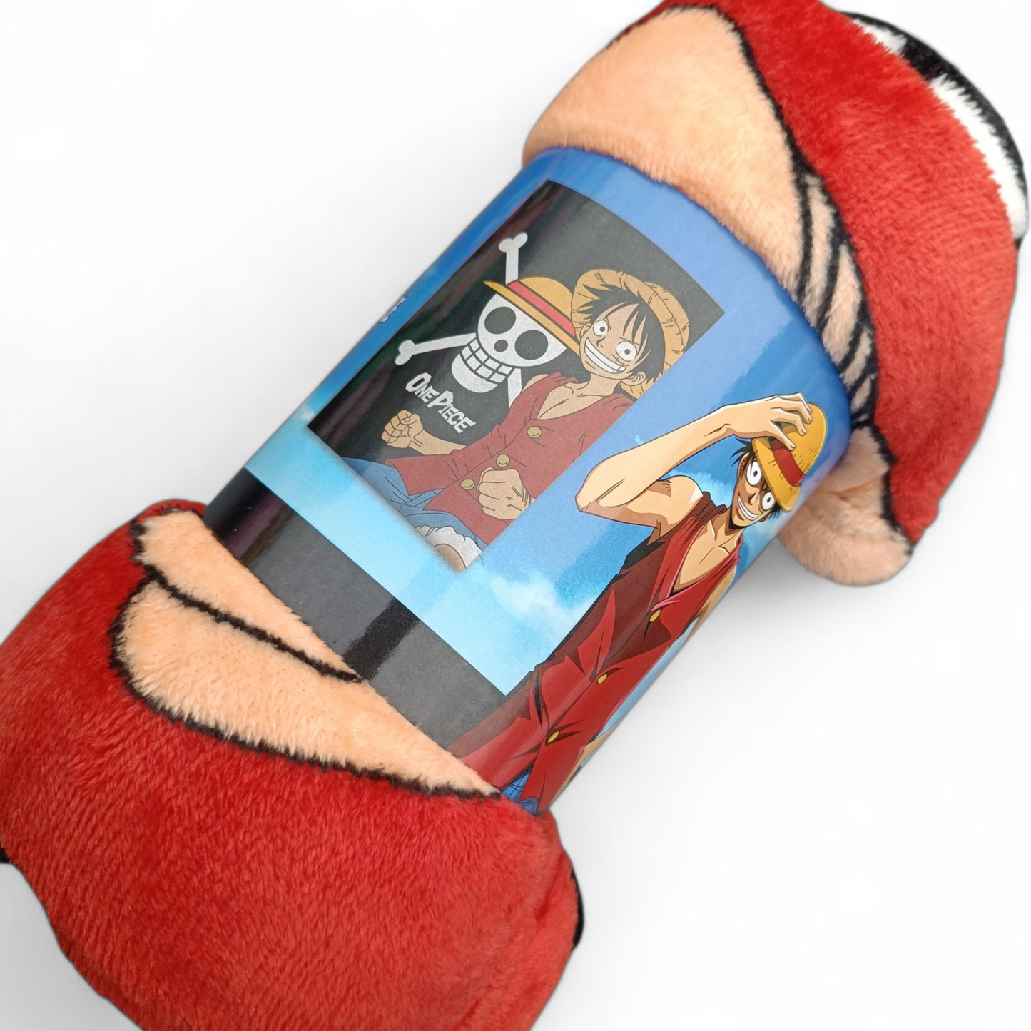 Couverture Flanelle - Plaid 110x150 cm - Luffy - One Piece J'M T Crea