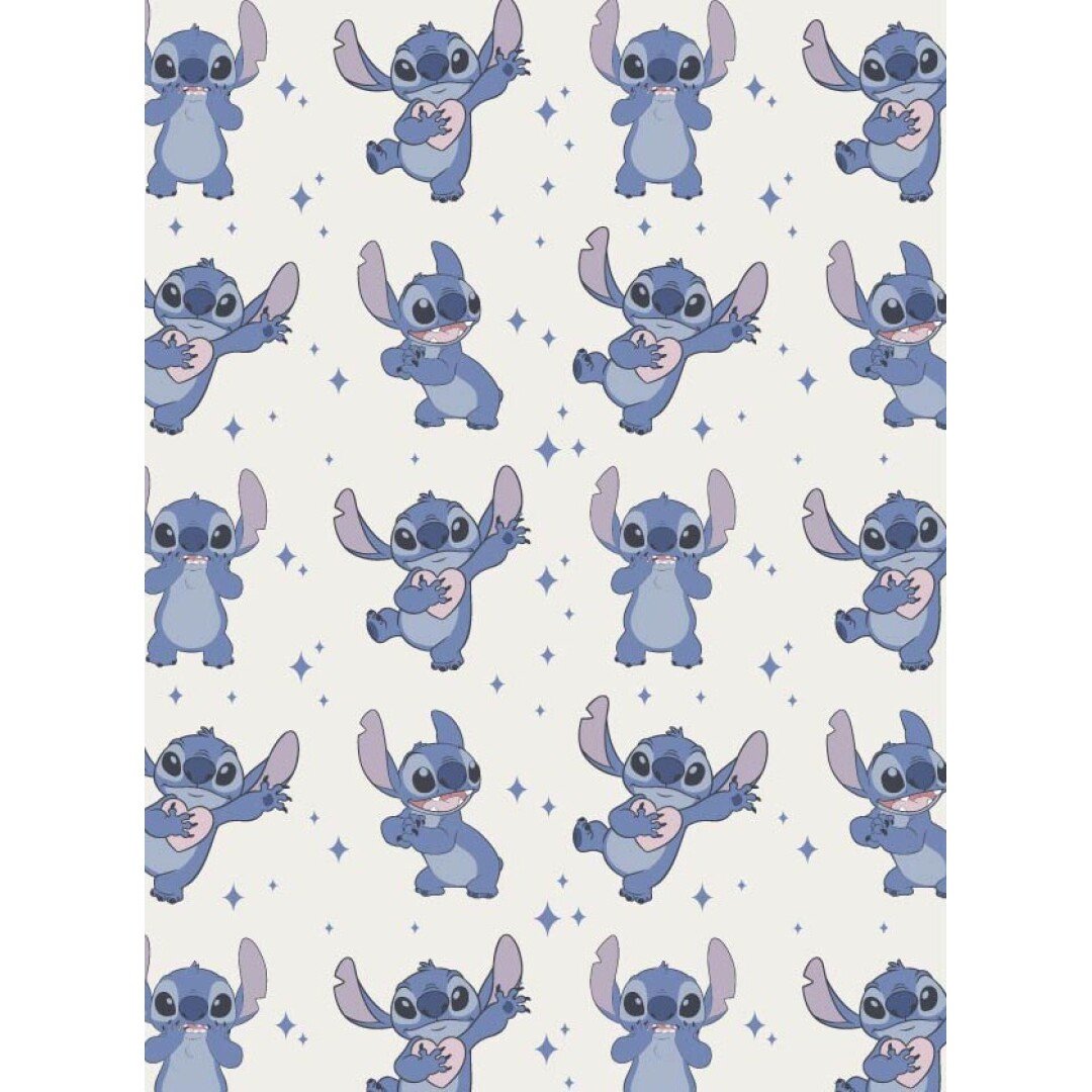 Couverture Flanelle - Plaid 110x150 cm - Stitch - Disney J'M T Créa
