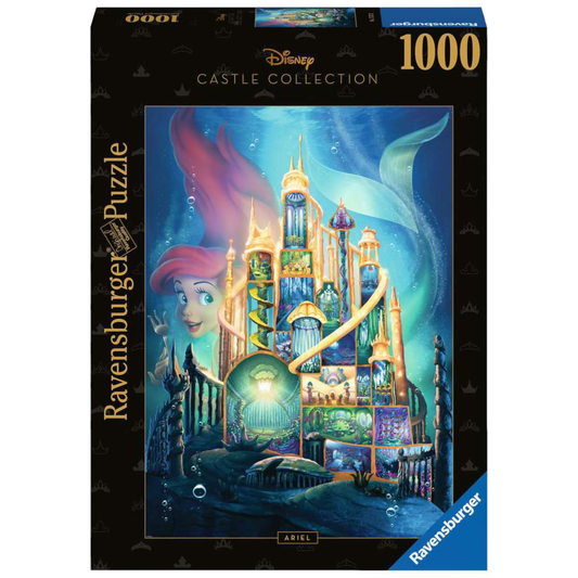 Disney Castle - Ariel - Puzzle 1000pcs - Ravensburger J'M T Créa