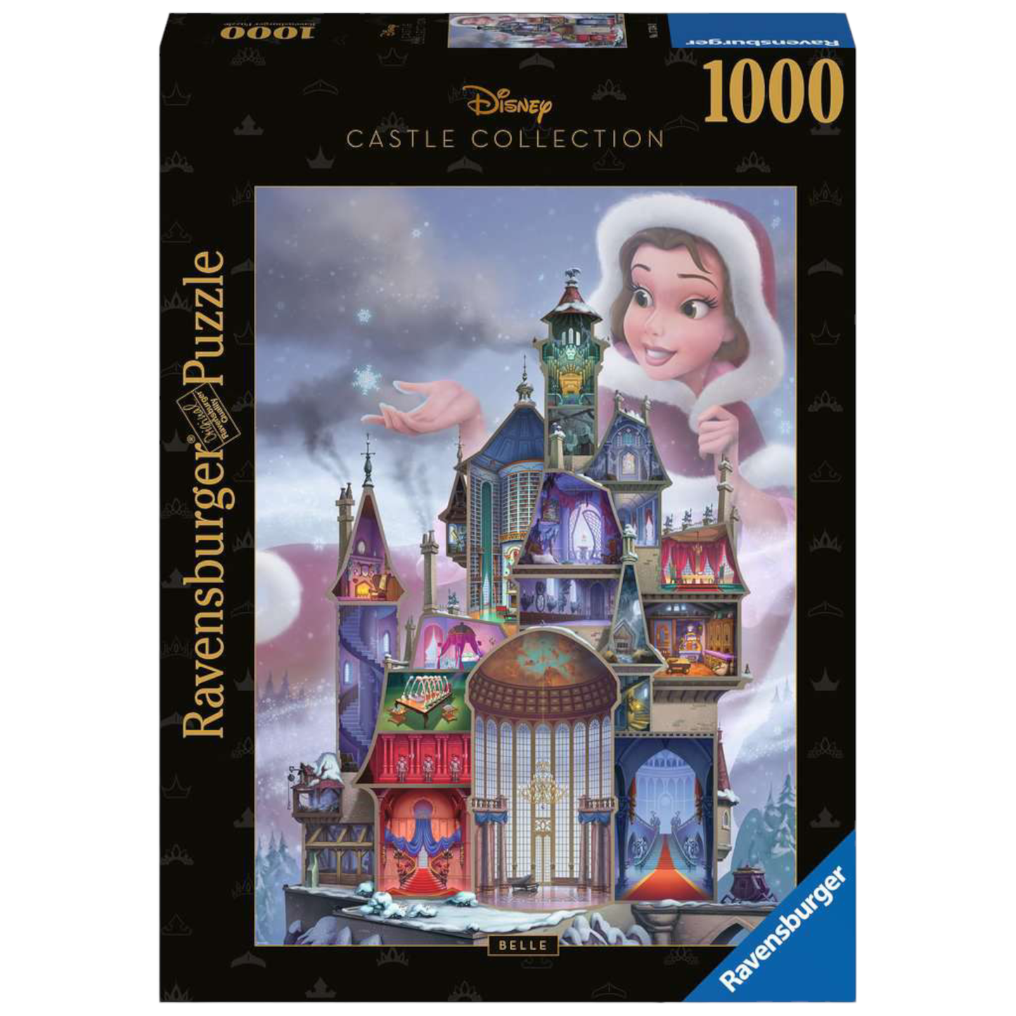 Disney Castle - Belle - Puzzle 1000pcs - Ravensburger J'M T Créa