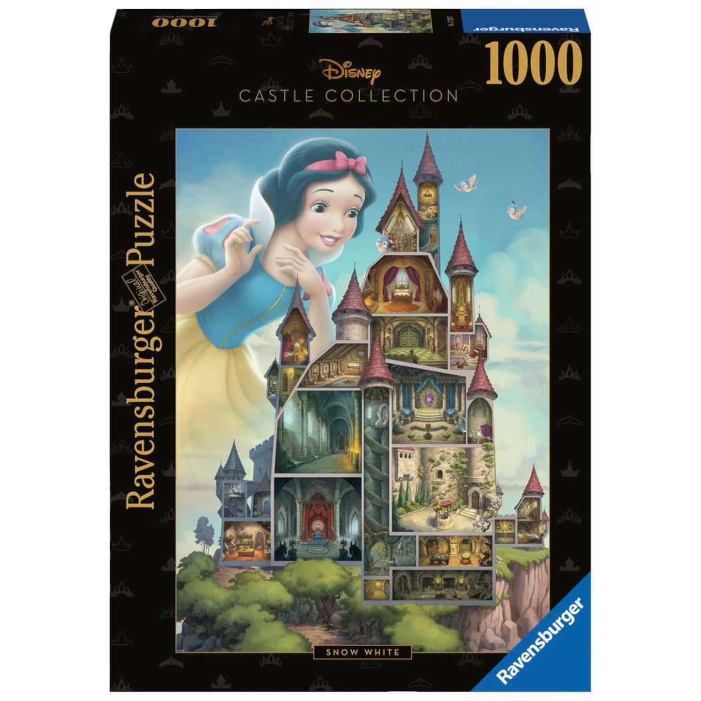 Disney Castle - Blanche-Neige - Puzzle 1000pcs - Ravensburger J'M T Créa