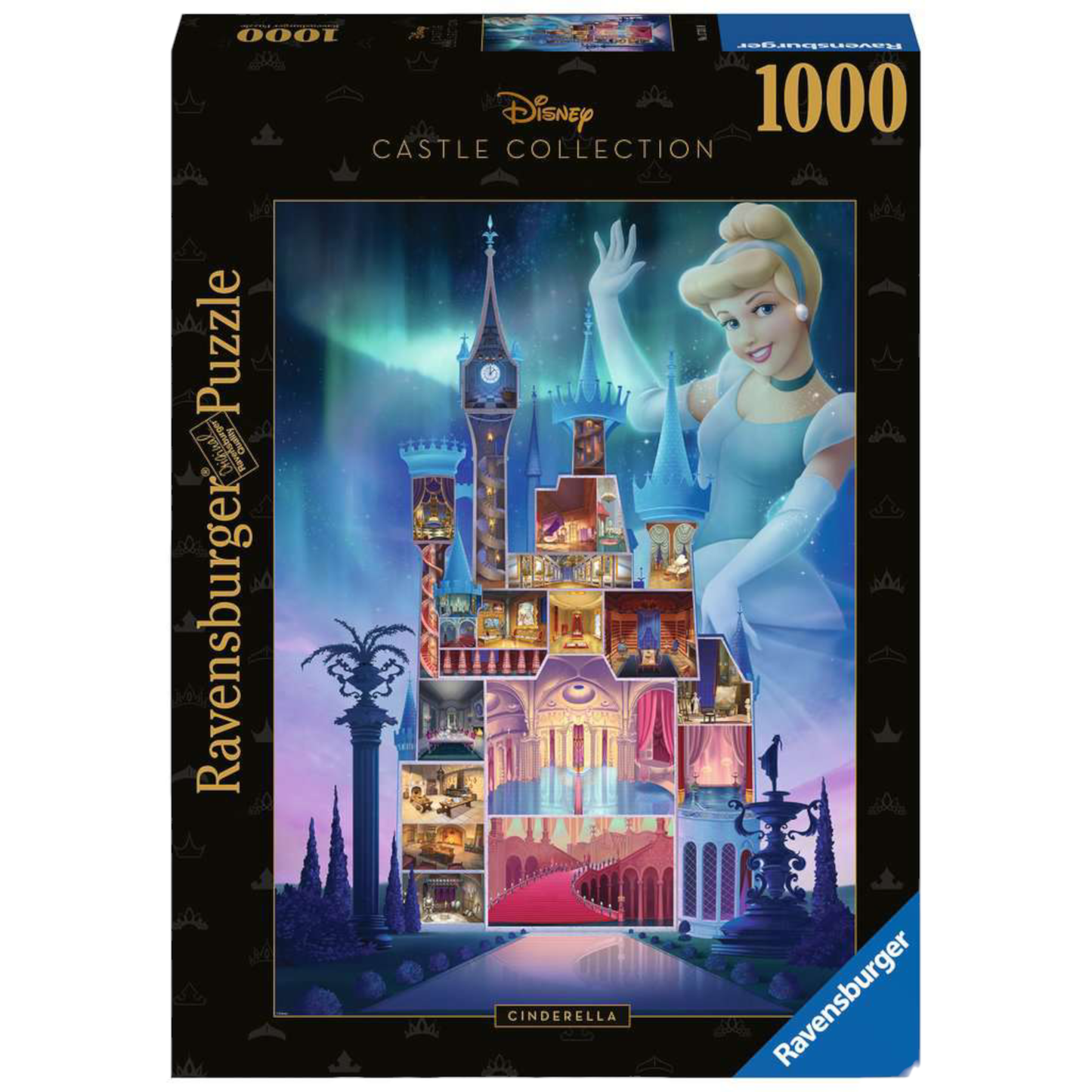 Disney Castle - Cendrillon - Puzzle 1000pcs - Ravensburger J'M T Créa