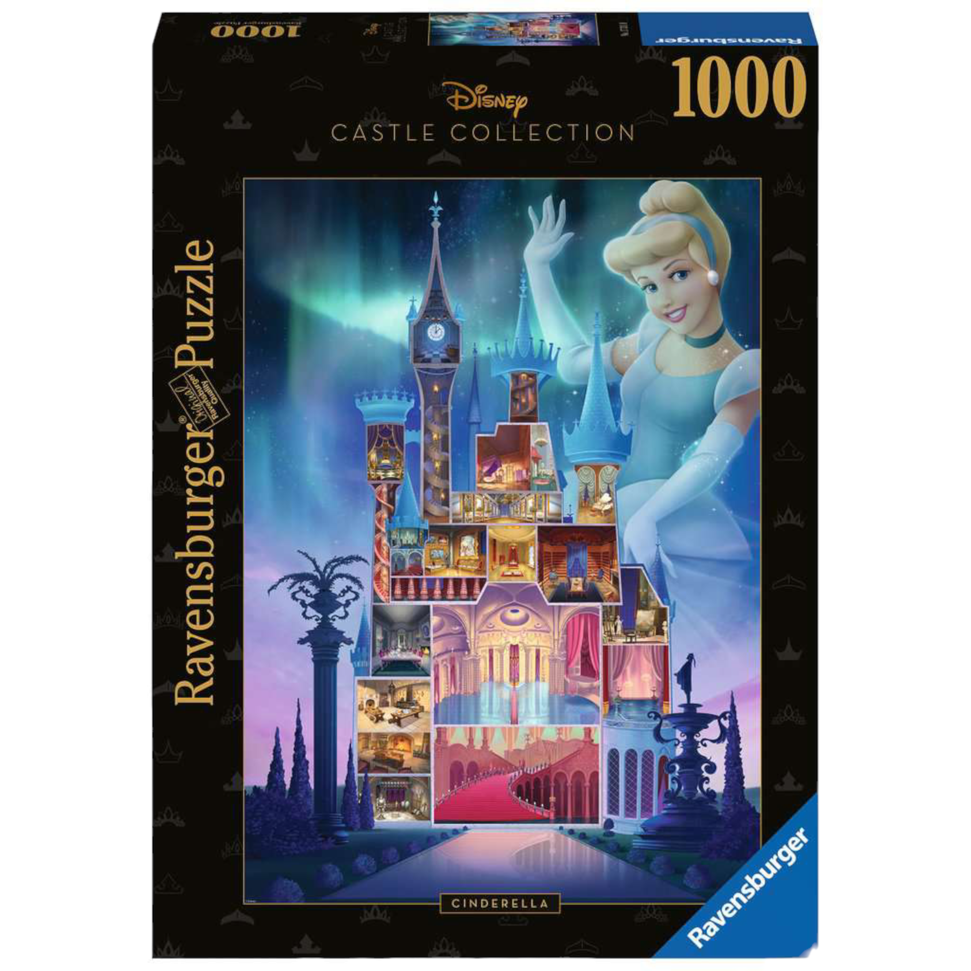 Disney Castle - Cendrillon - Puzzle 1000pcs - Ravensburger J'M T Créa