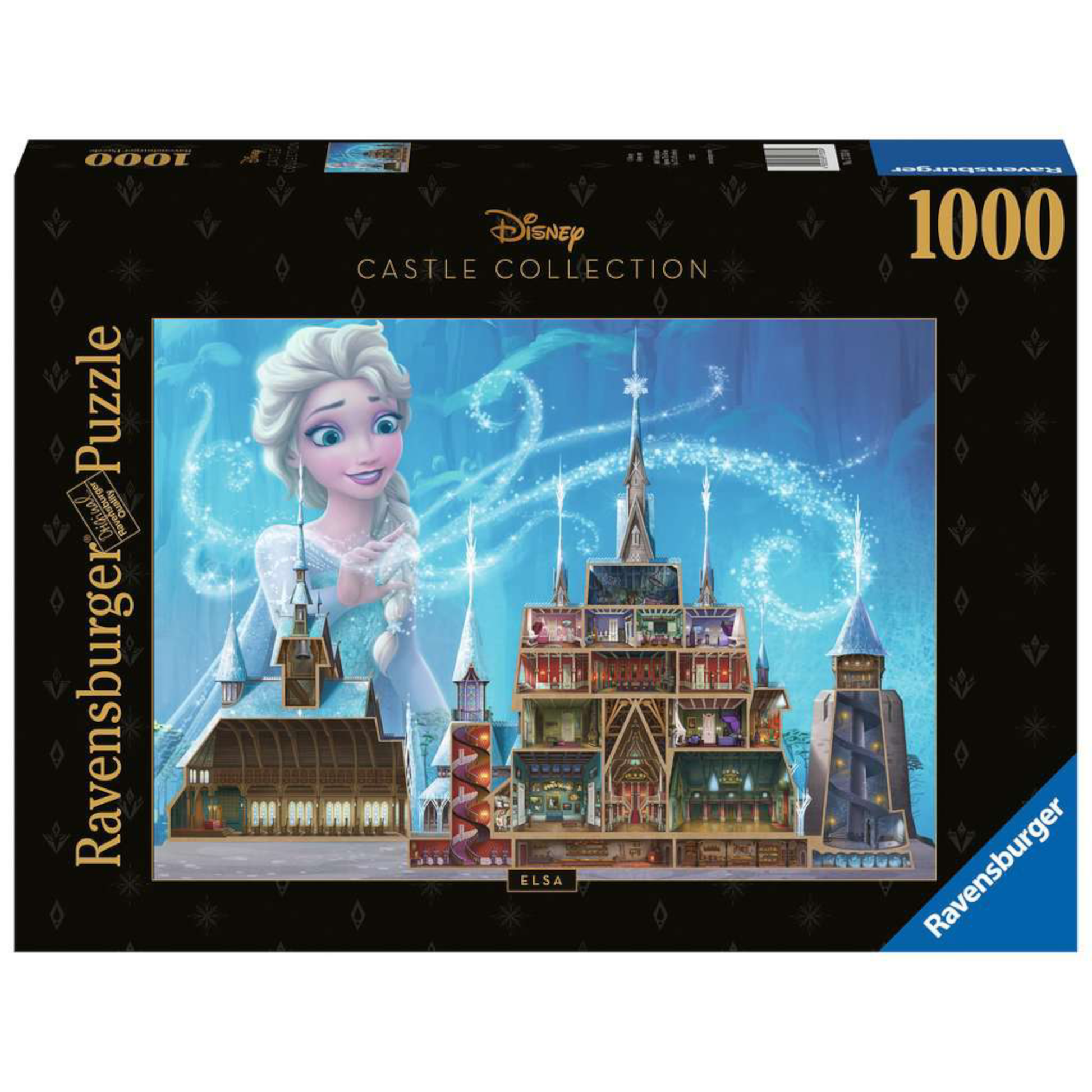 Disney Castle - Elsa - Puzzle 1000pcs - Ravensburger J'M T Créa