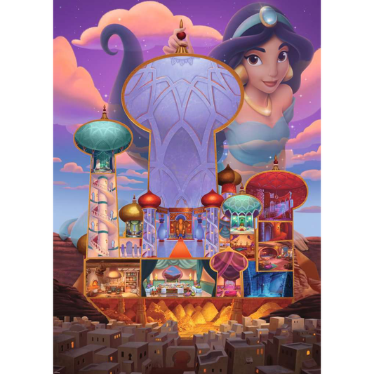 Disney Castle - Jasmine - Puzzle 1000pcs - Ravensburger J'M T Créa