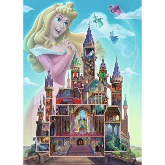 Disney Castle - La belle au bois dormant - Puzzle 1000pcs - Ravensburger J'M T Créa