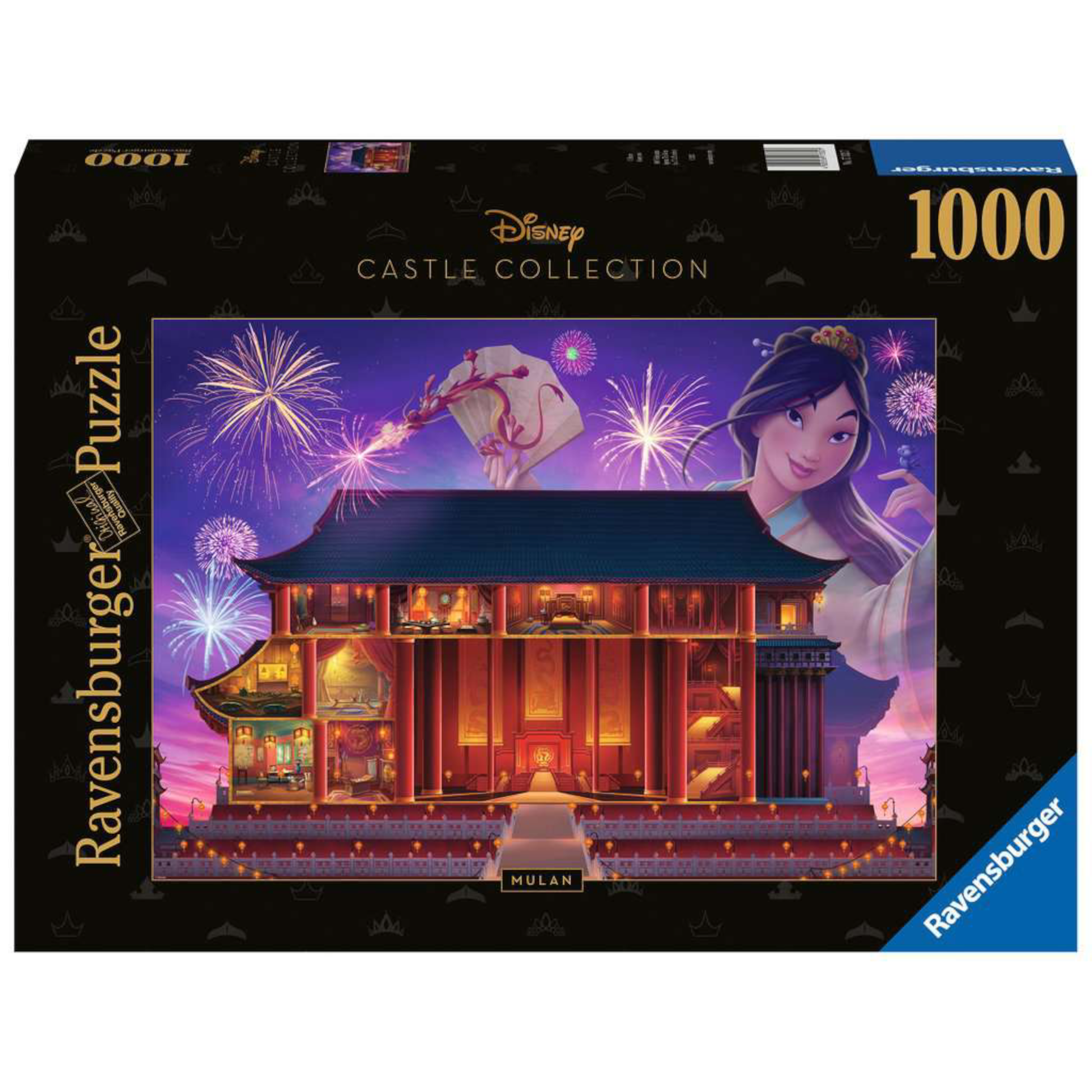 Disney Castle - Mulan - Puzzle 1000pcs - Ravensburger J'M T Créa