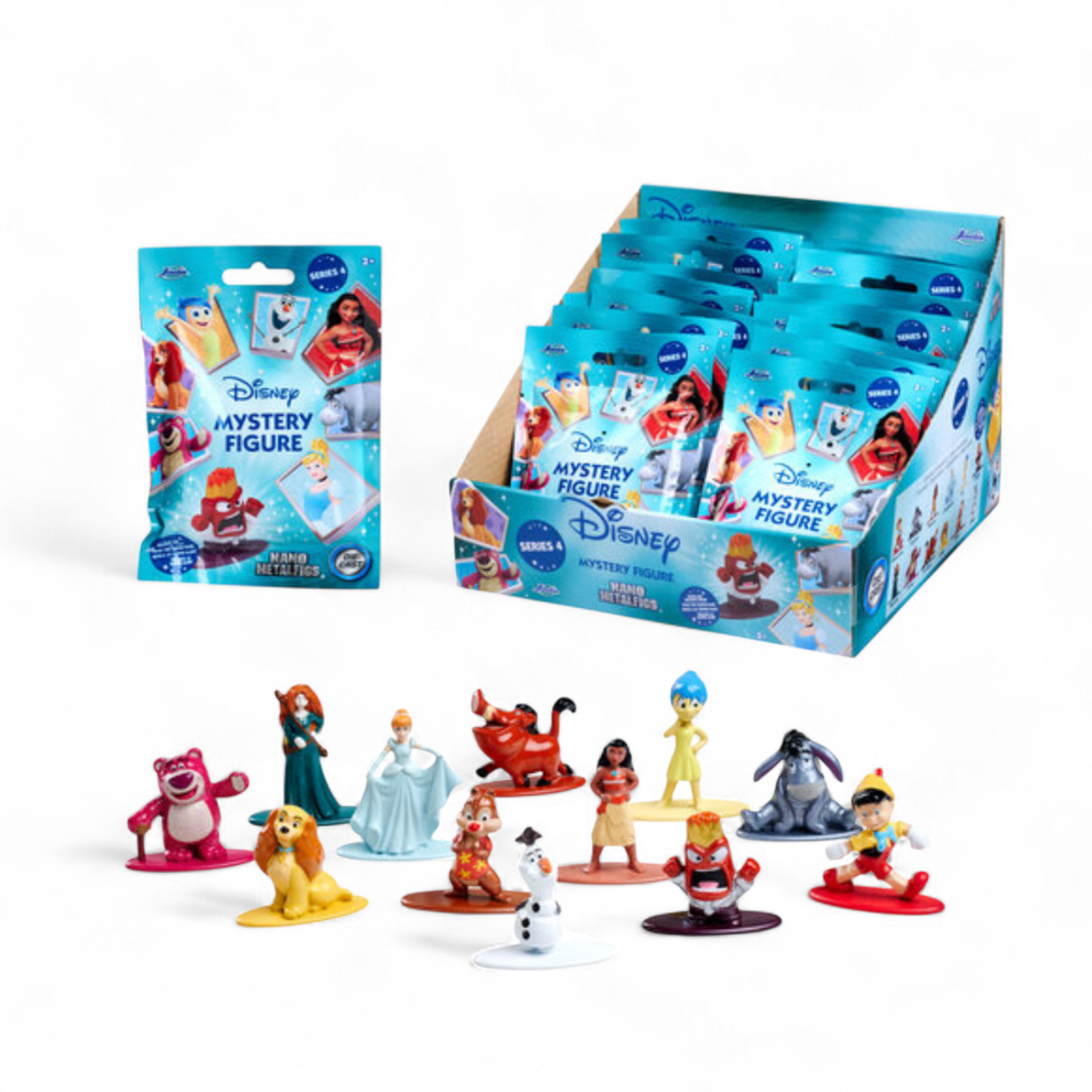 DISNEY PIXAR - Figurine Nano Mystery - 12 figurines à collectionner - à l'unité - Jada Toys J'M T Créa