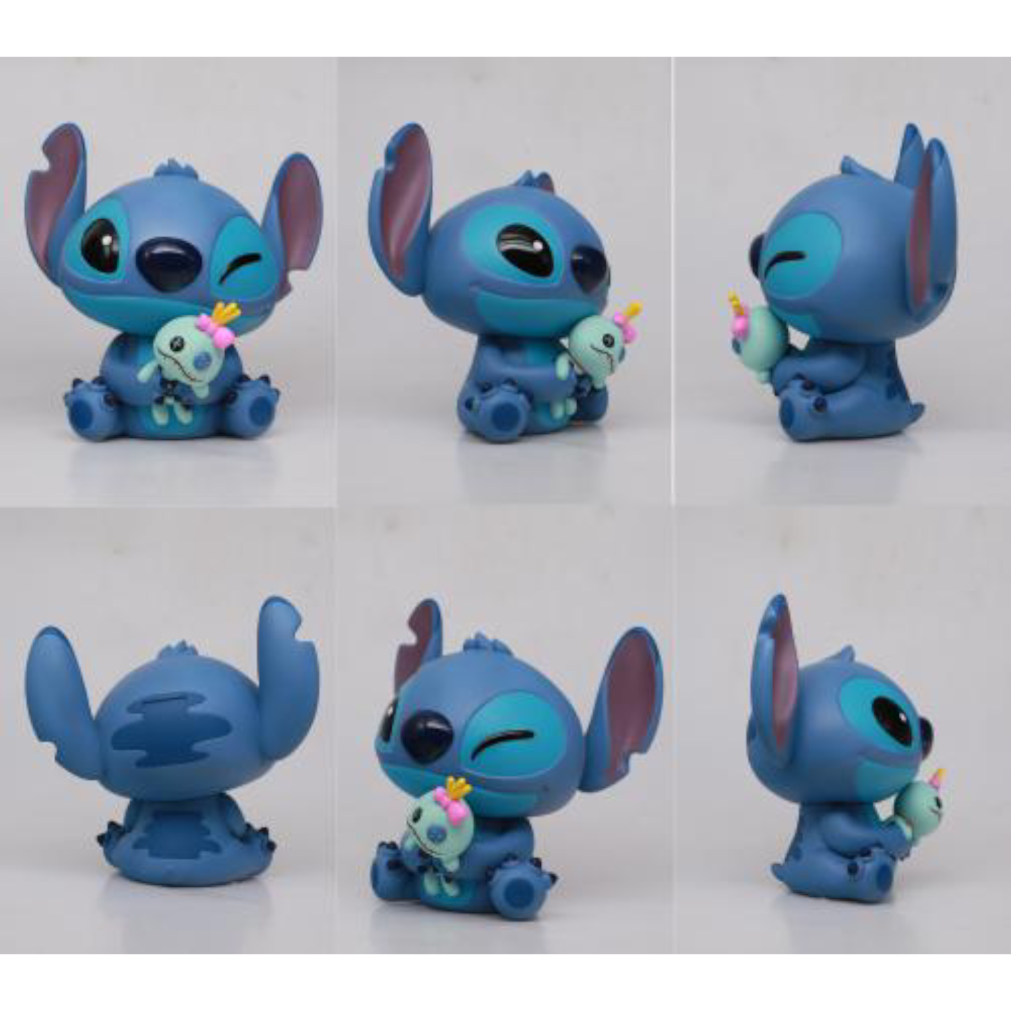 Disney - Stitch & Scrump - Tirelire 18cm dans boîte cadeau J'M T Créa