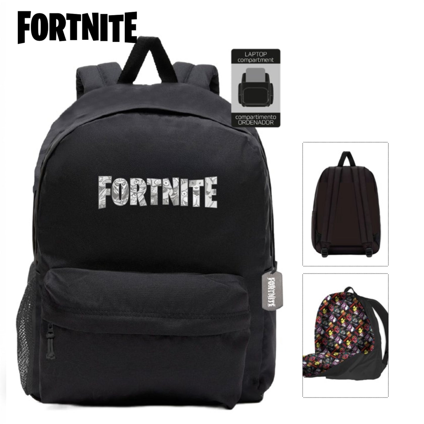 FORNITE - Where we droppin'? - Sac à dos "40x25x20cm" - CYP J'M T Créa