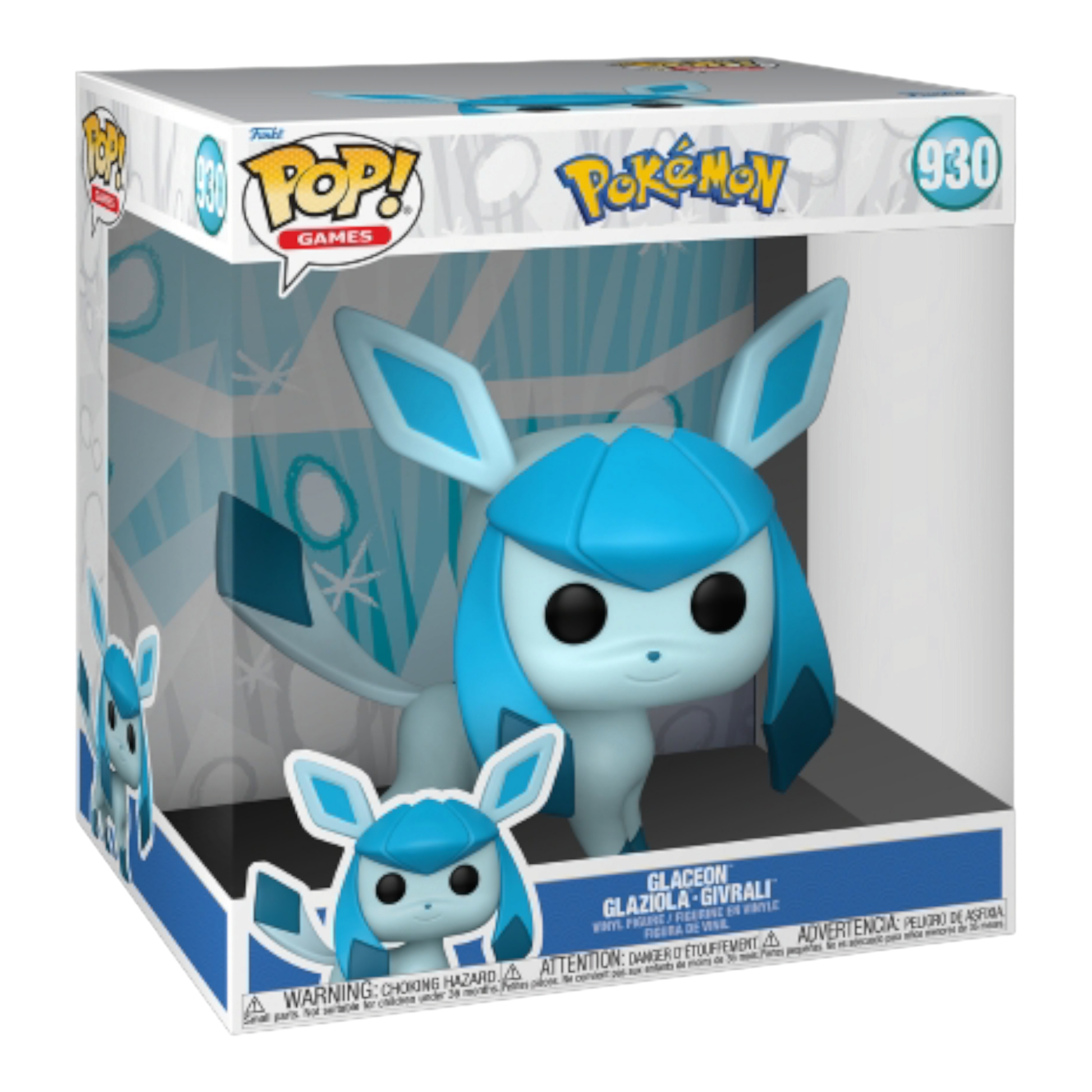 Funko Pop Glaceon Givrali Pokemon 25 cm J'M T Créa