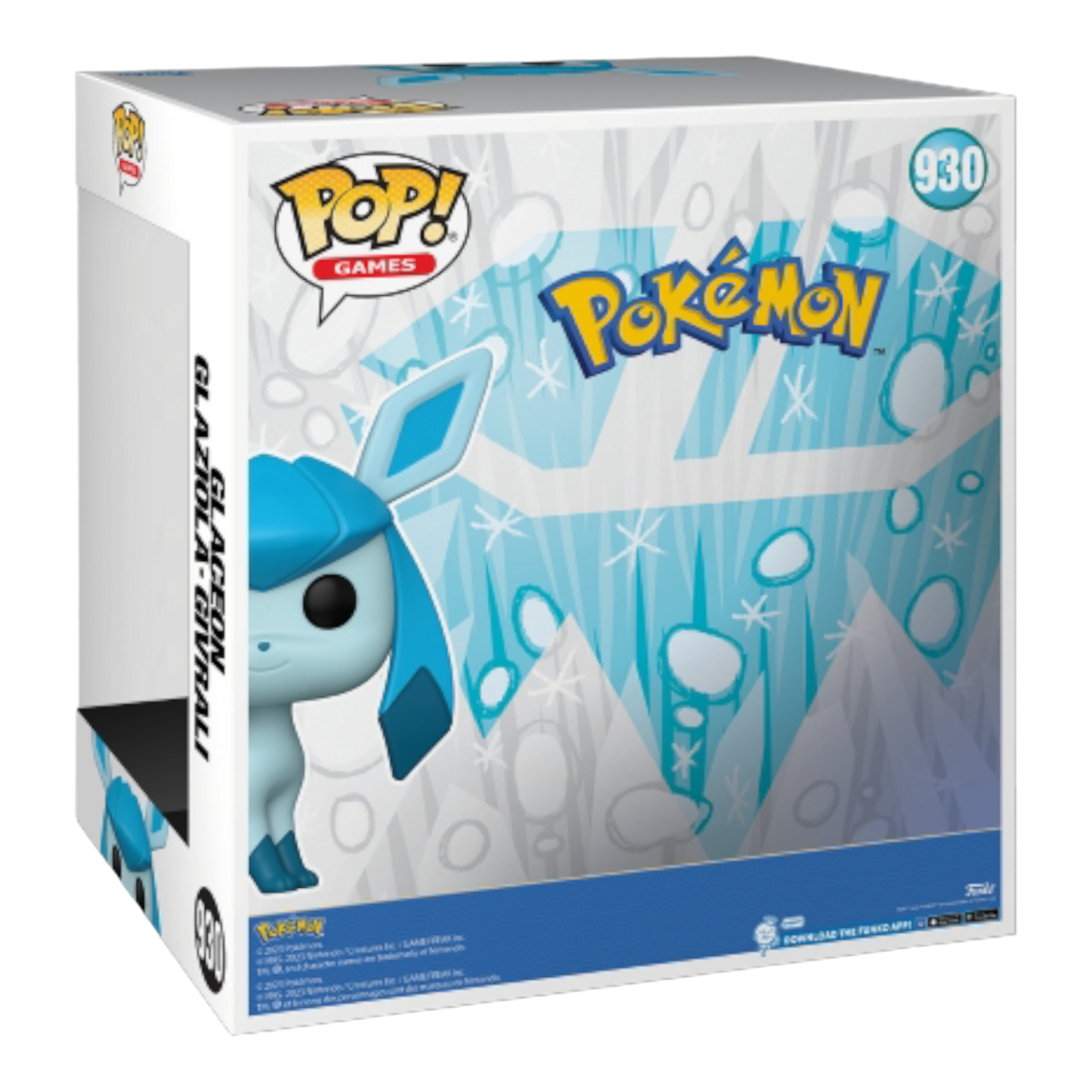 Funko Pop Glaceon Givrali Pokemon 25 cm J'M T Créa