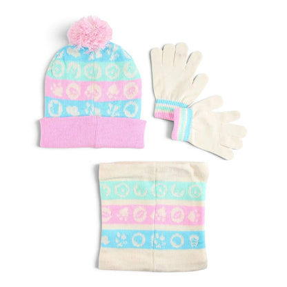 GABBY'S DOLLHOUSE - Bonnet, gants et snood Gabby's Dollhouse J'M T Créa
