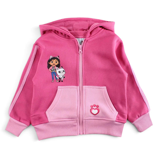 GABBY'S DOLLHOUSE - Veste à capuche rose fushia Gabby's Dollhouse J'M T Créa