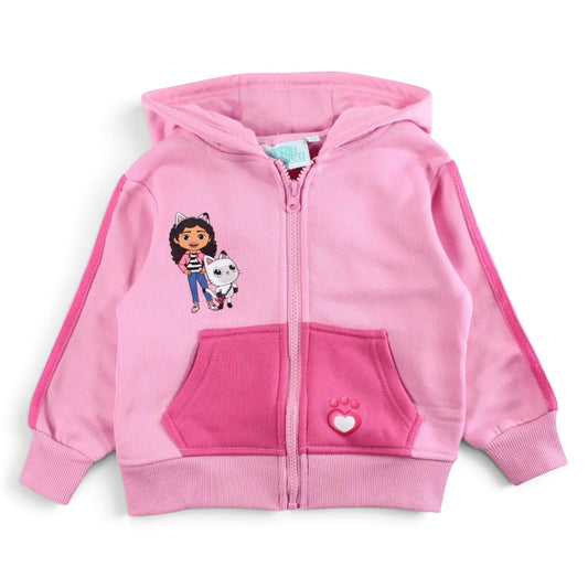GABBY'S DOLLHOUSE - Veste à capuche rose pâle Gabby's Dollhouse J'M T Créa