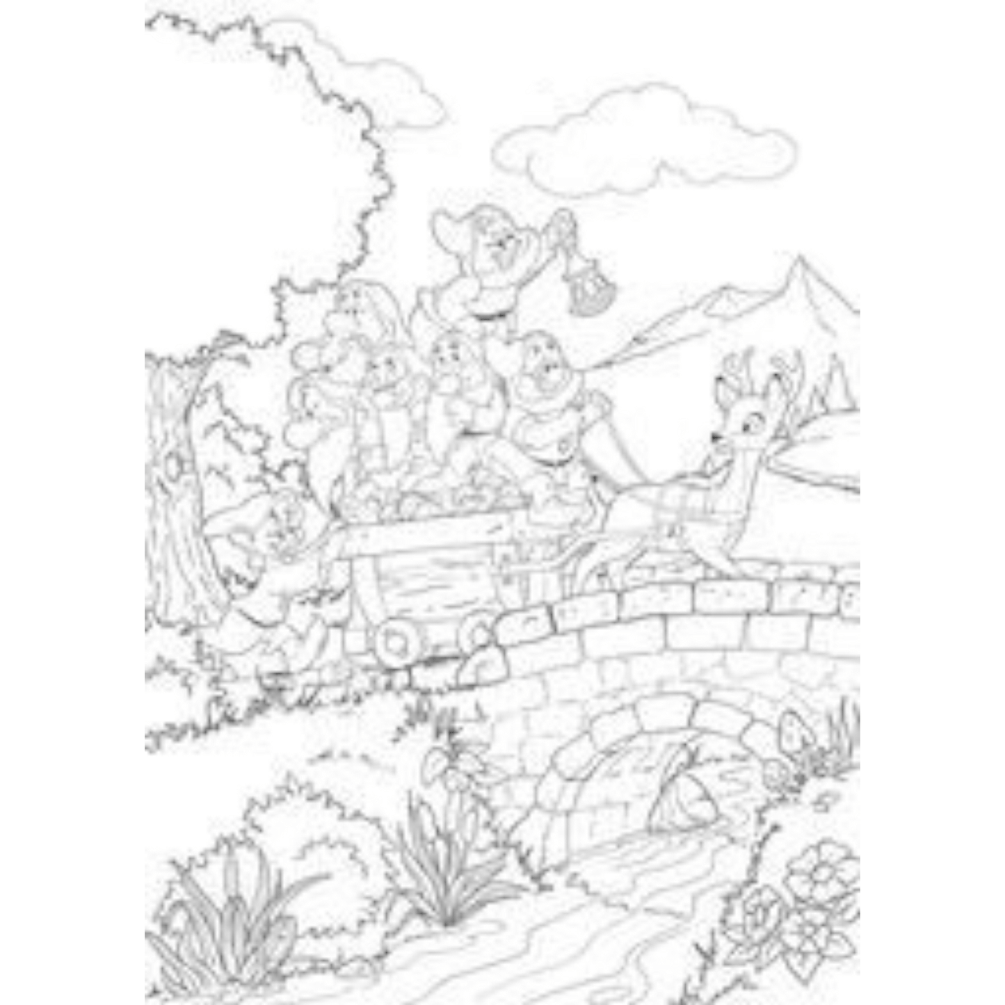 Grand bloc de coloriages Disney - On rentre du boulot - Coloriages Art Thérapie - Hachette Heroes J'M T Créa