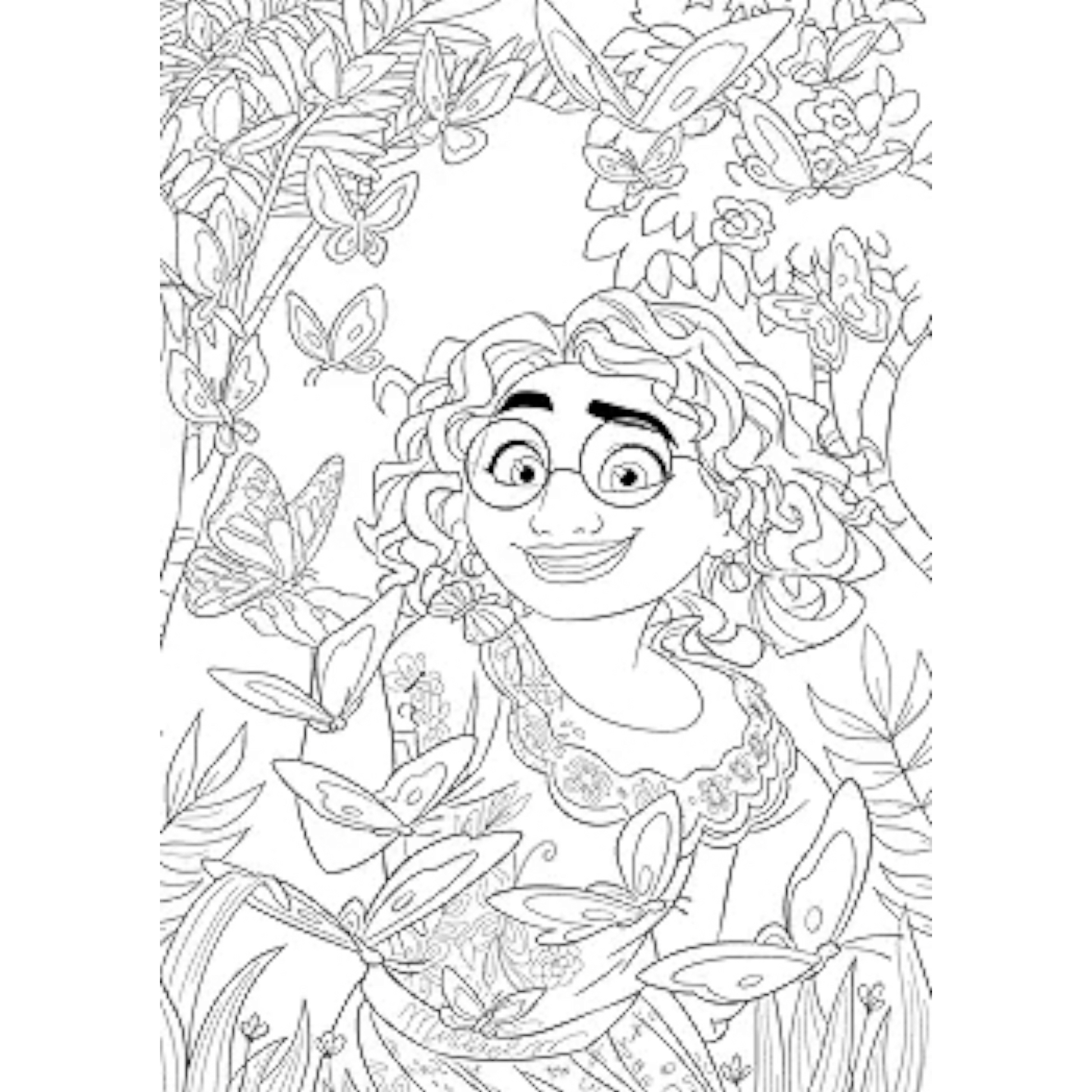 Grand bloc de coloriages Disney - Printemps - Coloriages Art Thérapie - Hachette Heroes J'M T Créa