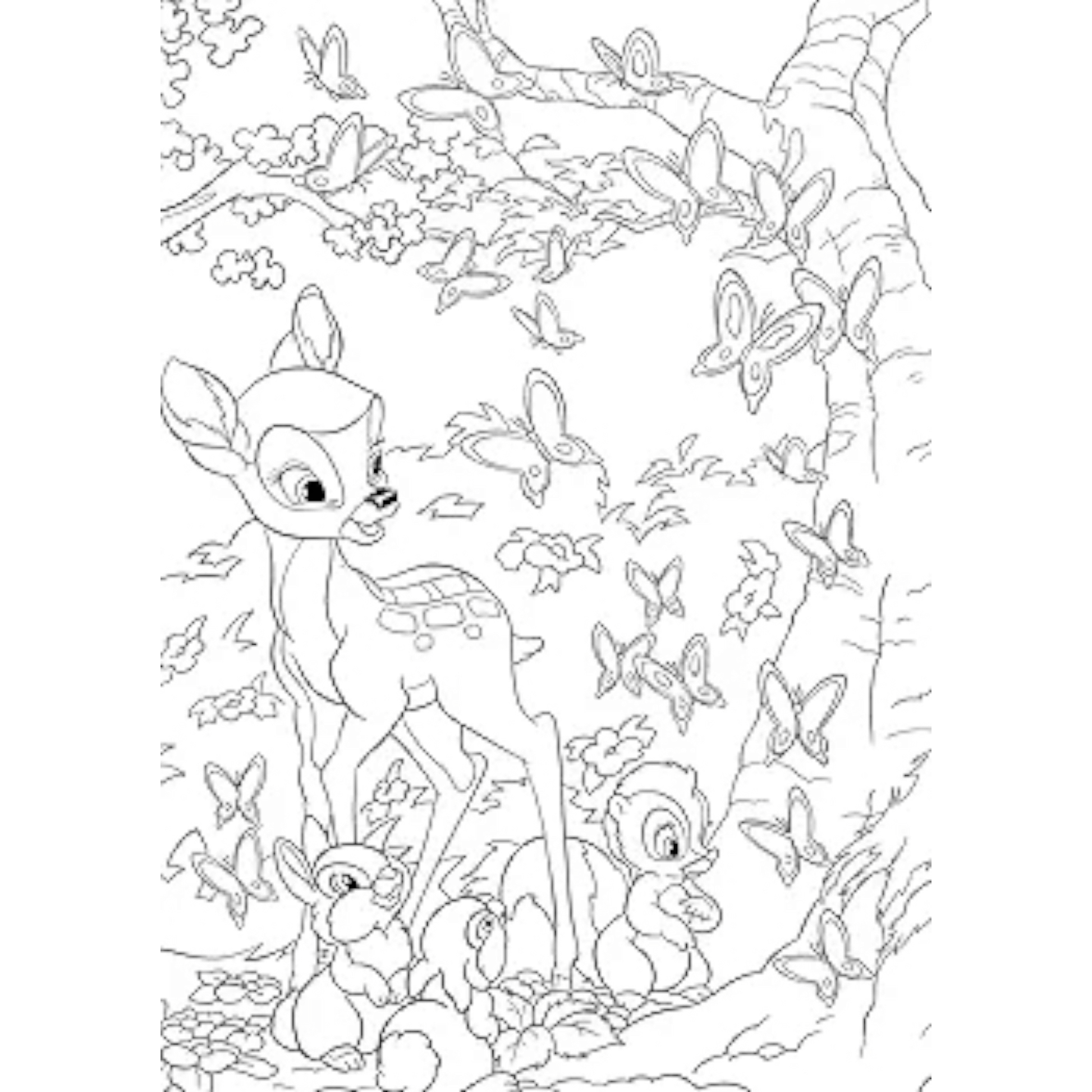 Grand bloc de coloriages Disney - Printemps - Coloriages Art Thérapie - Hachette Heroes J'M T Créa