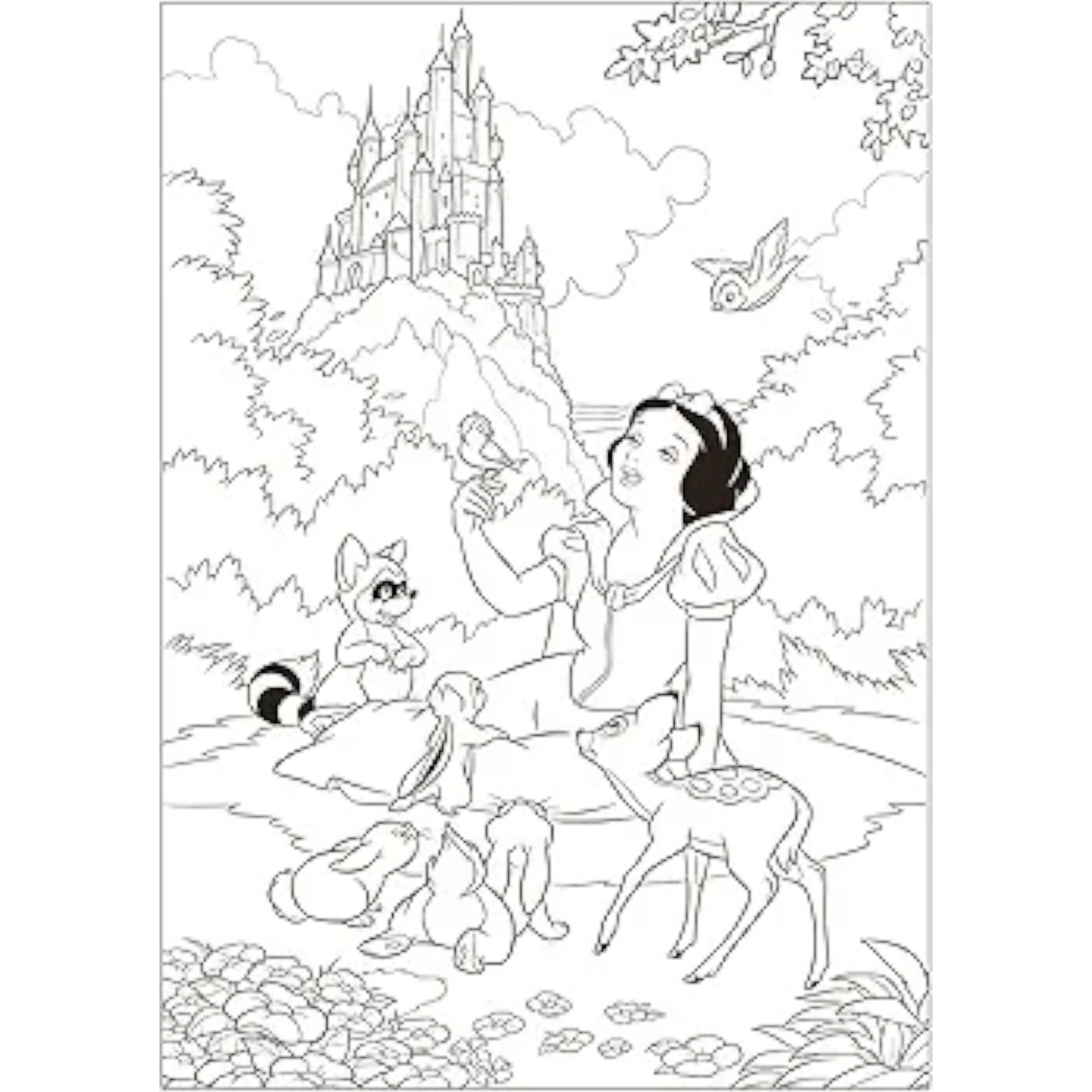 Grand bloc de coloriages Disney - Summer Of Love - Coloriages Art Thérapie - Hachette Heroes J'M T Créa