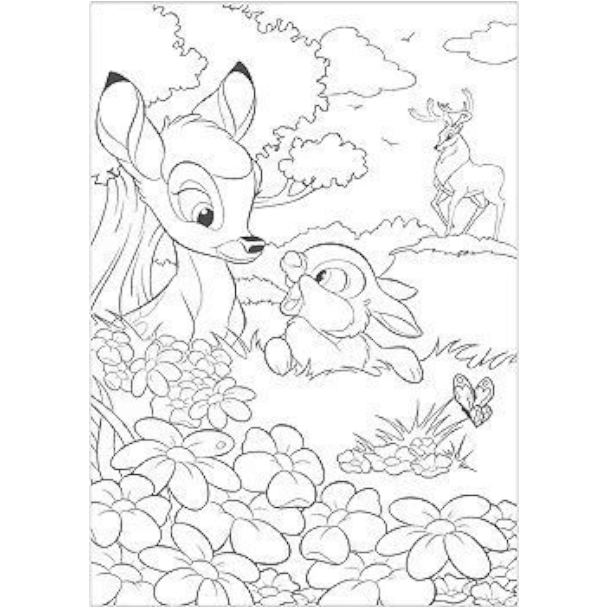 Grand bloc de coloriages Disney - Summer Time - Coloriages Art Thérapie - Hachette Heroes J'M T Créa