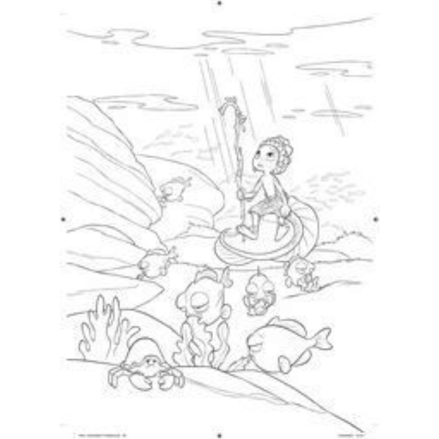 Grand bloc de coloriages Disney - Vie sauvage - Coloriages Art Thérapie - Hachette Heroes J'M T Créa