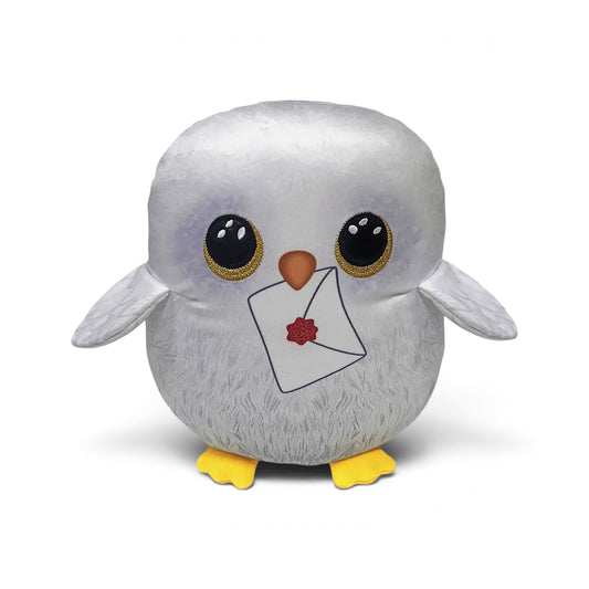 HARRY POTTER - Coussin Hedwig - Peluche Squish 20cm - TY J'M T Créa