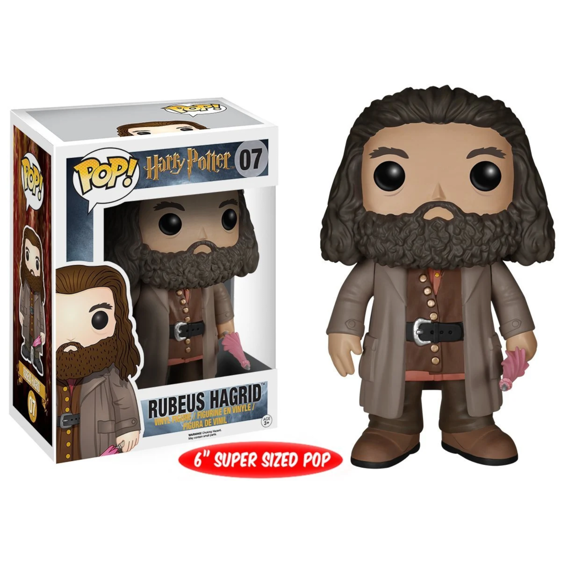 HARRY POTTER - POP SUPER 6" N°07 - Rubeus Hagrid - Funko J'M T Créa