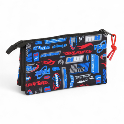 HOT WHEELS - Trousse triple - Safta J'M T Créa