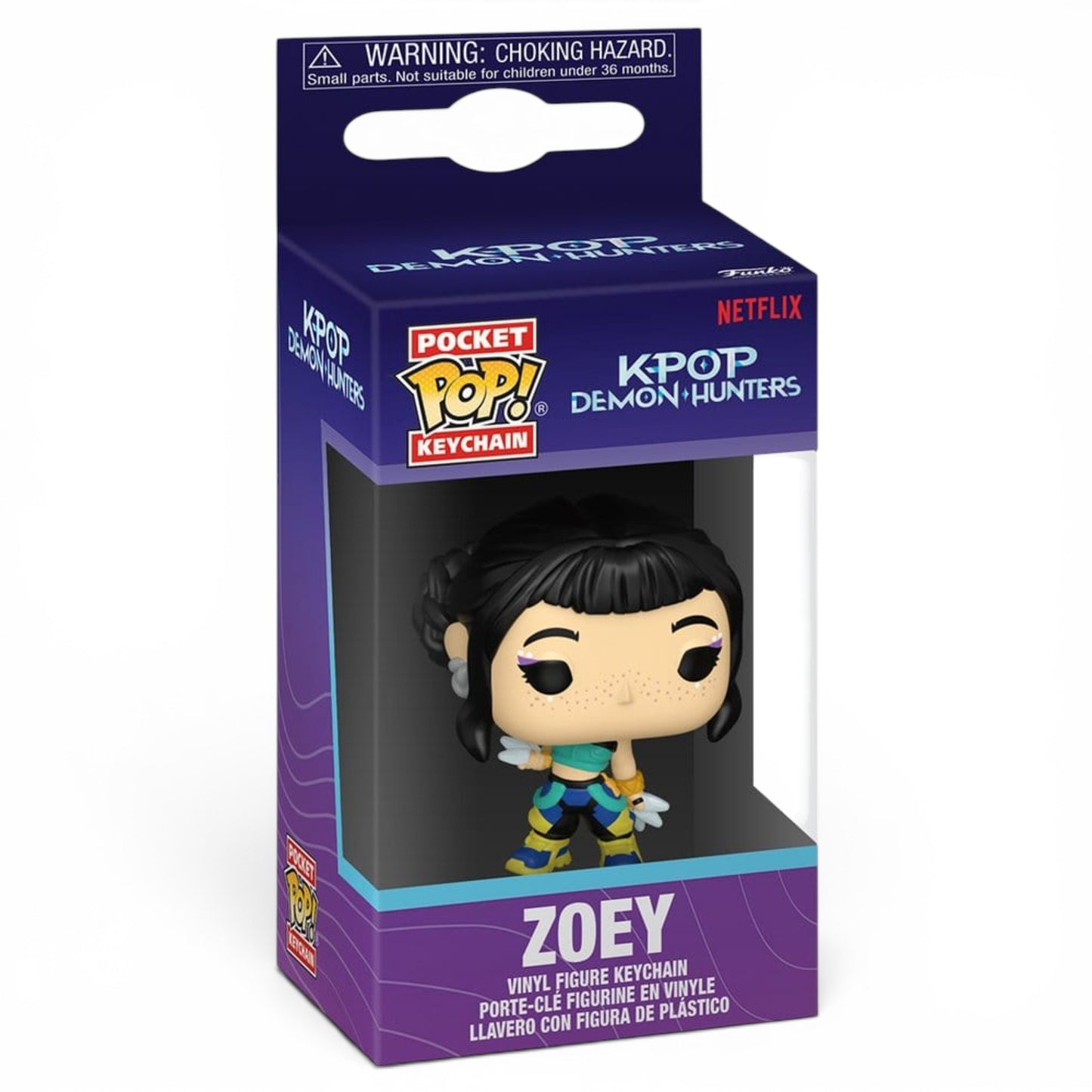 K-POP DEMON HUNTERS - Pocket Pop Keychain - Zoey - Funko J'M T Créa