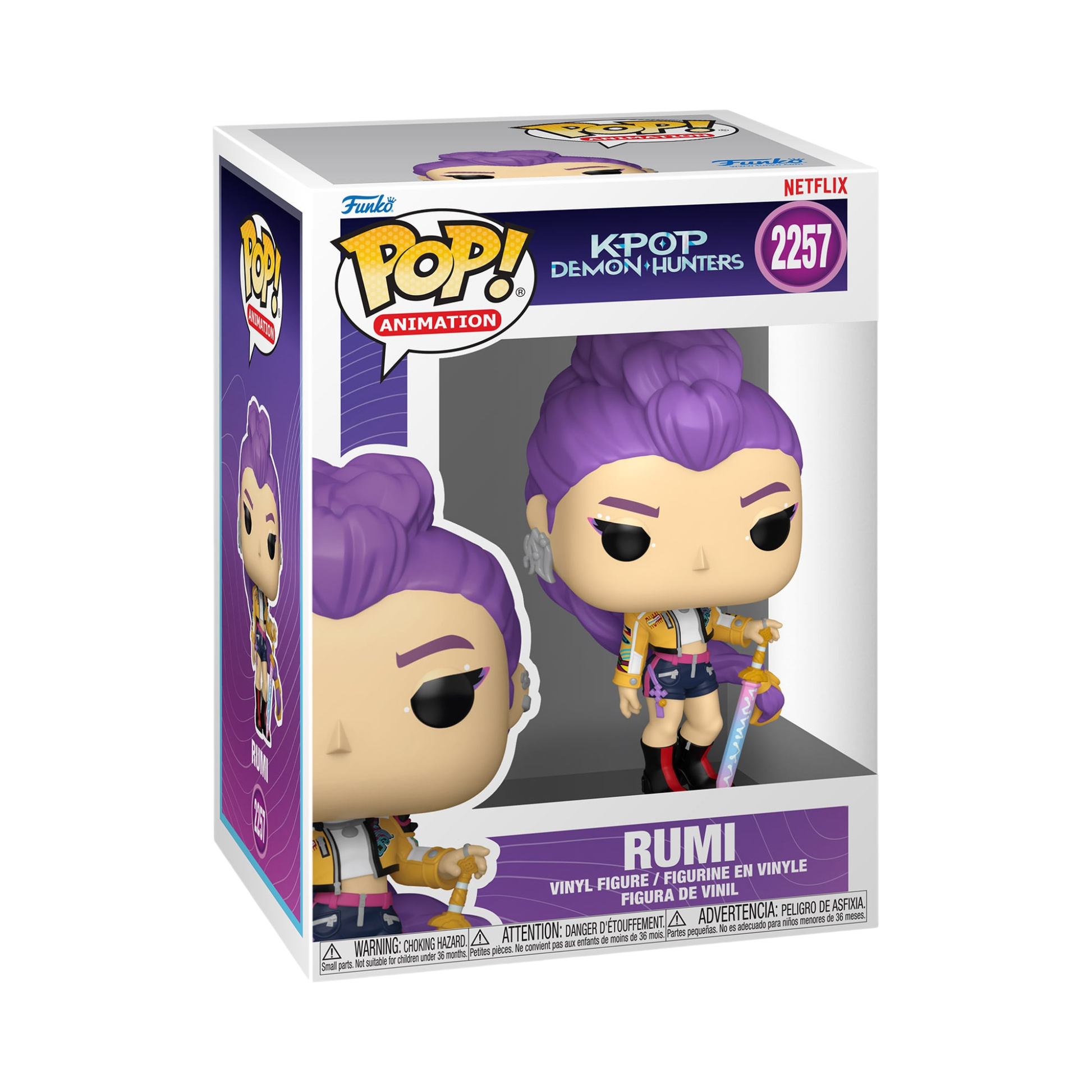 K-POP DEMON HUNTERS - POP Animation N°2257 - Rumi - Funko J'M T Créa