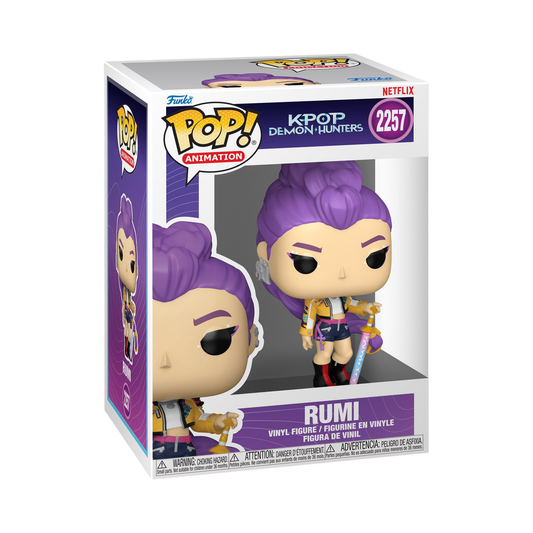 K-POP DEMON HUNTERS - POP Animation N°2257 - Rumi - Funko J'M T Créa