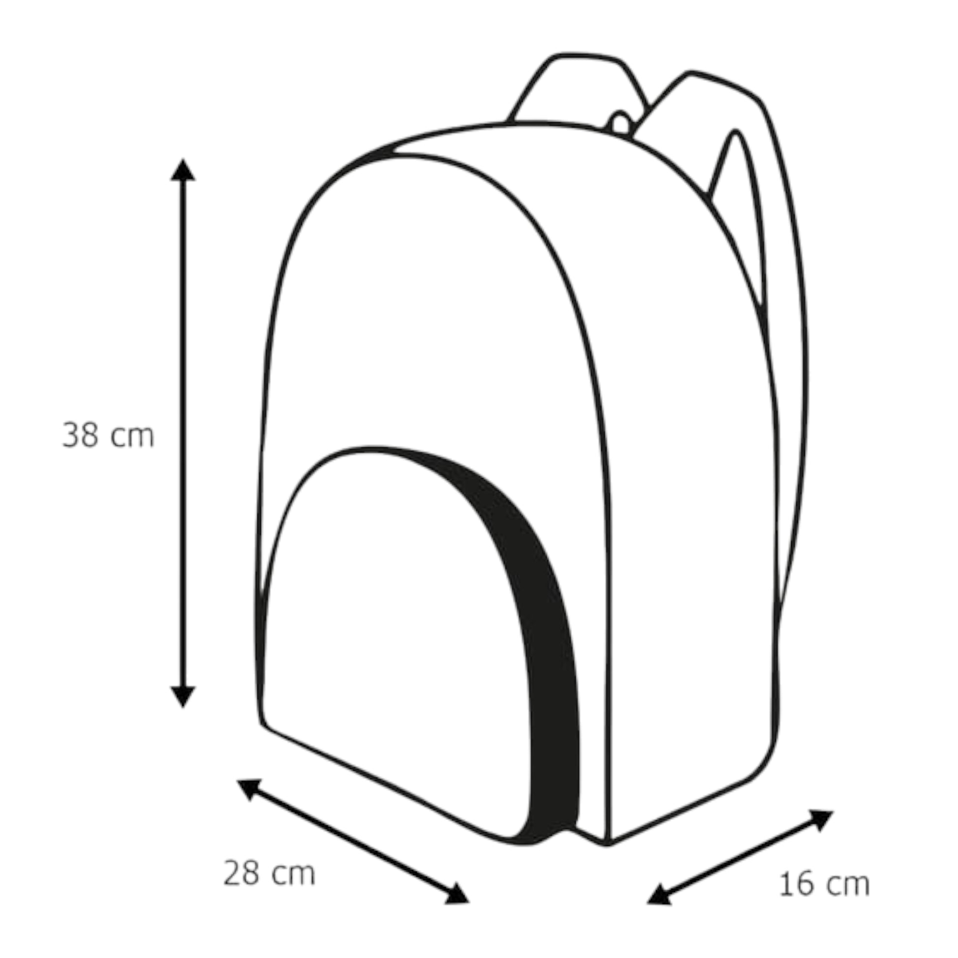 K-POP DEMON HUNTERS - Sac à dos 2 compartiments - 38x28x16 cm J'M T Créa