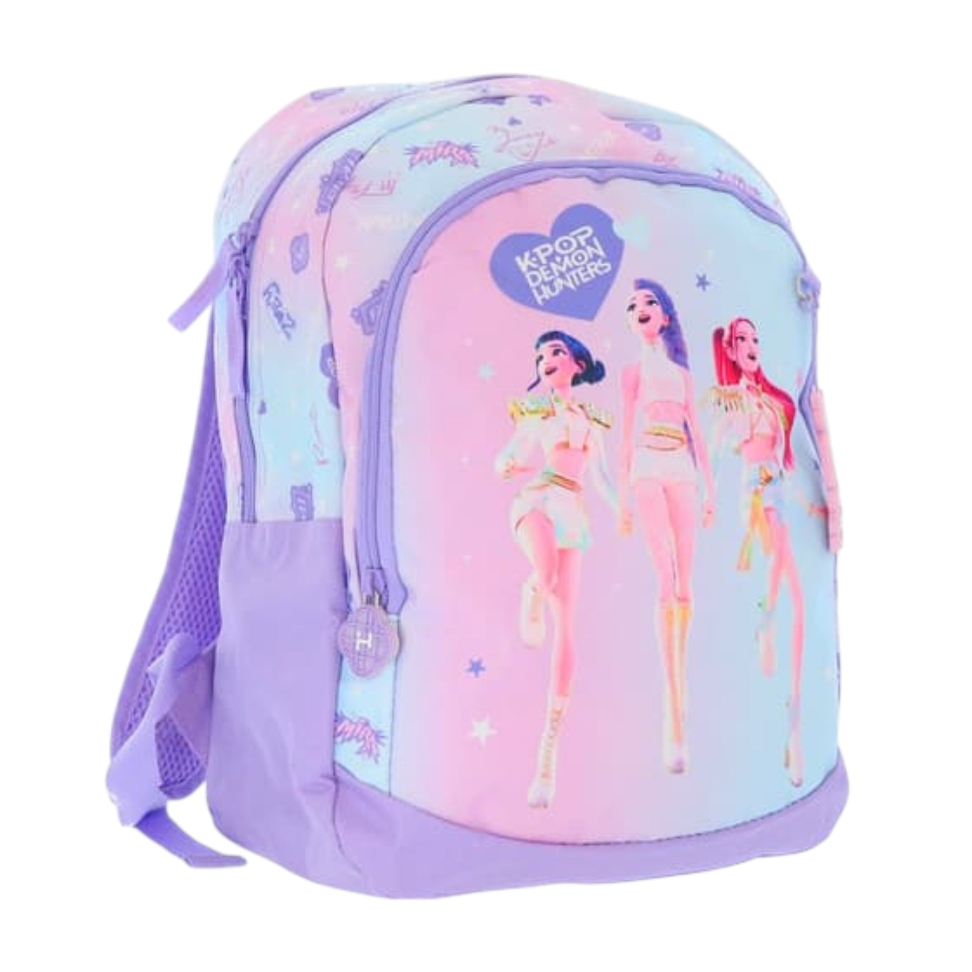 K-POP DEMON HUNTERS - Sac à dos 2 compartiments - 38x28x16 cm J'M T Créa
